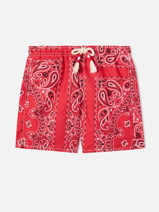 mc2-saint-barth-costume-da-bagno-bambino-stampa-bandana-rossa image 1