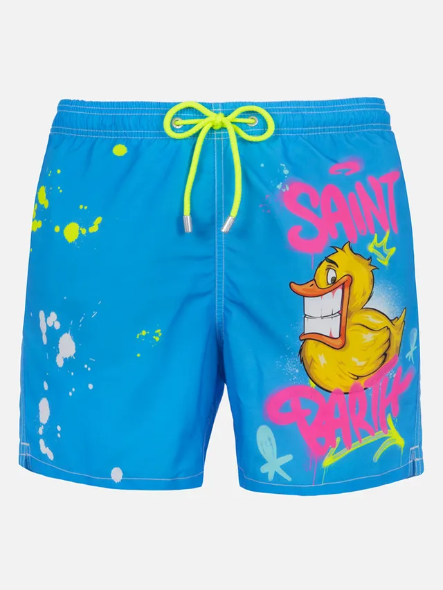 mc2-saint-barth-gustavia-costume-uomo-azzurro-cryptopuppets-ducky-special-editio image 1