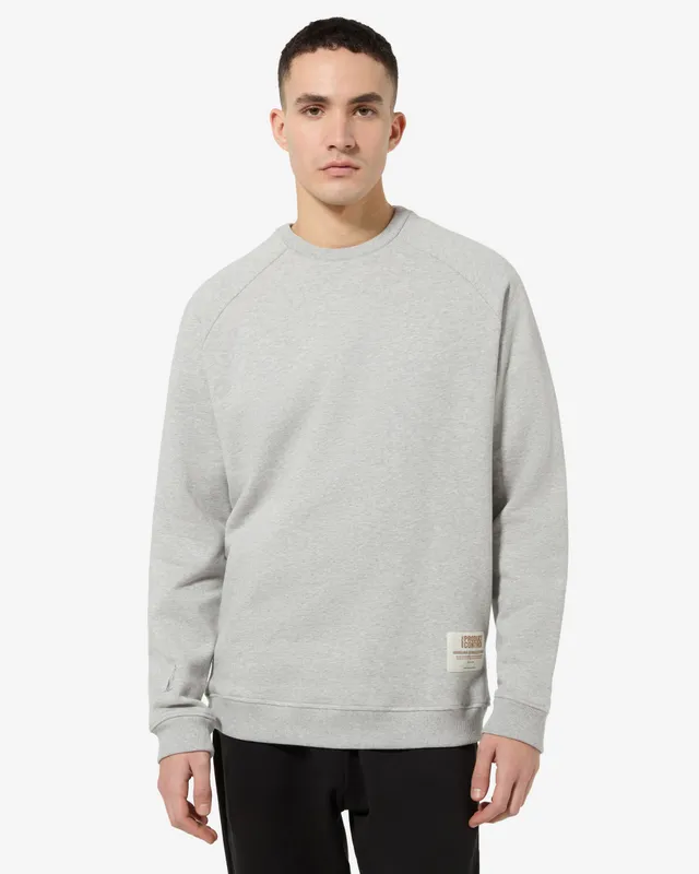 australian-essential-crewneck-felpa-girocollo-grigio-melange image 1