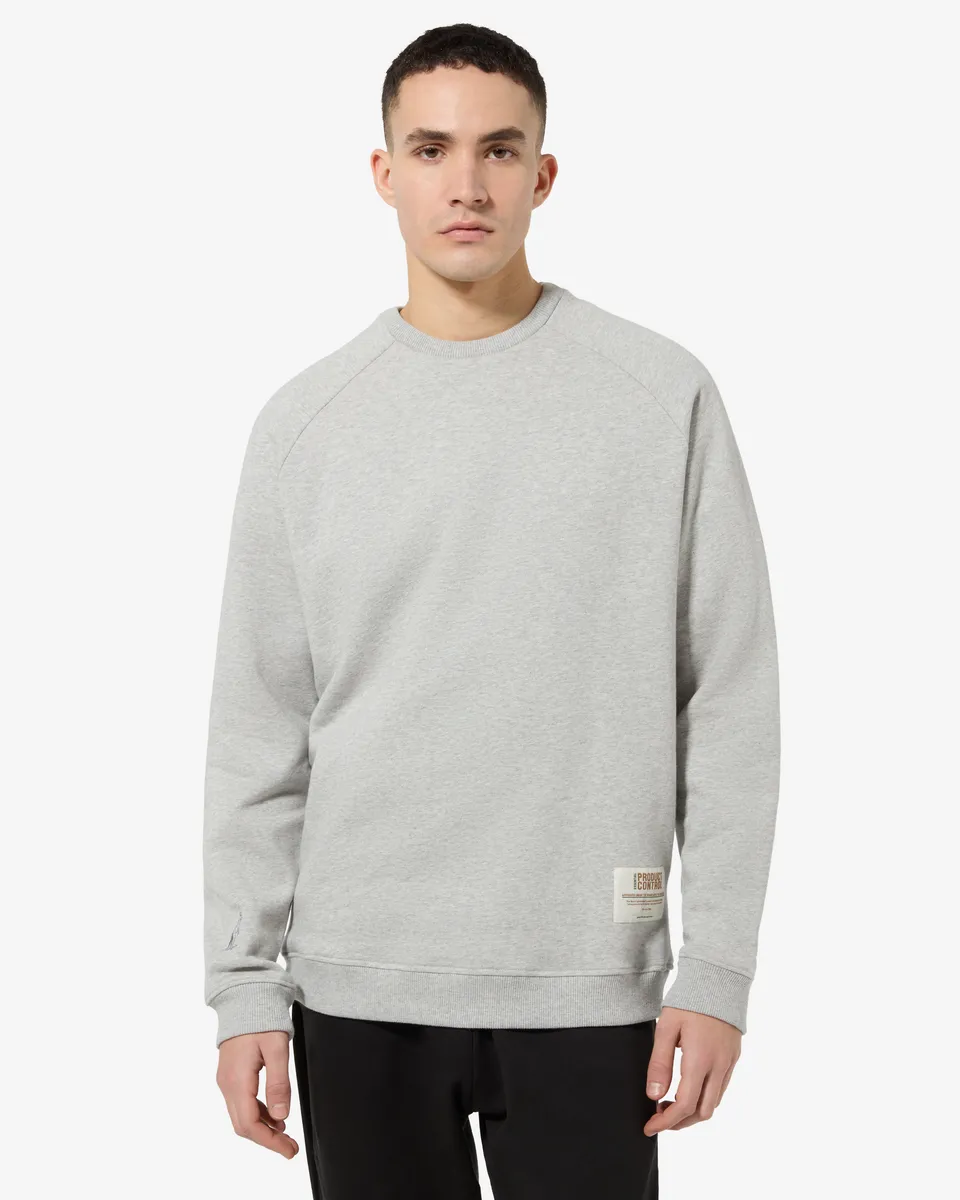 australian-essential-crewneck-felpa-girocollo-grigio-melange image 1