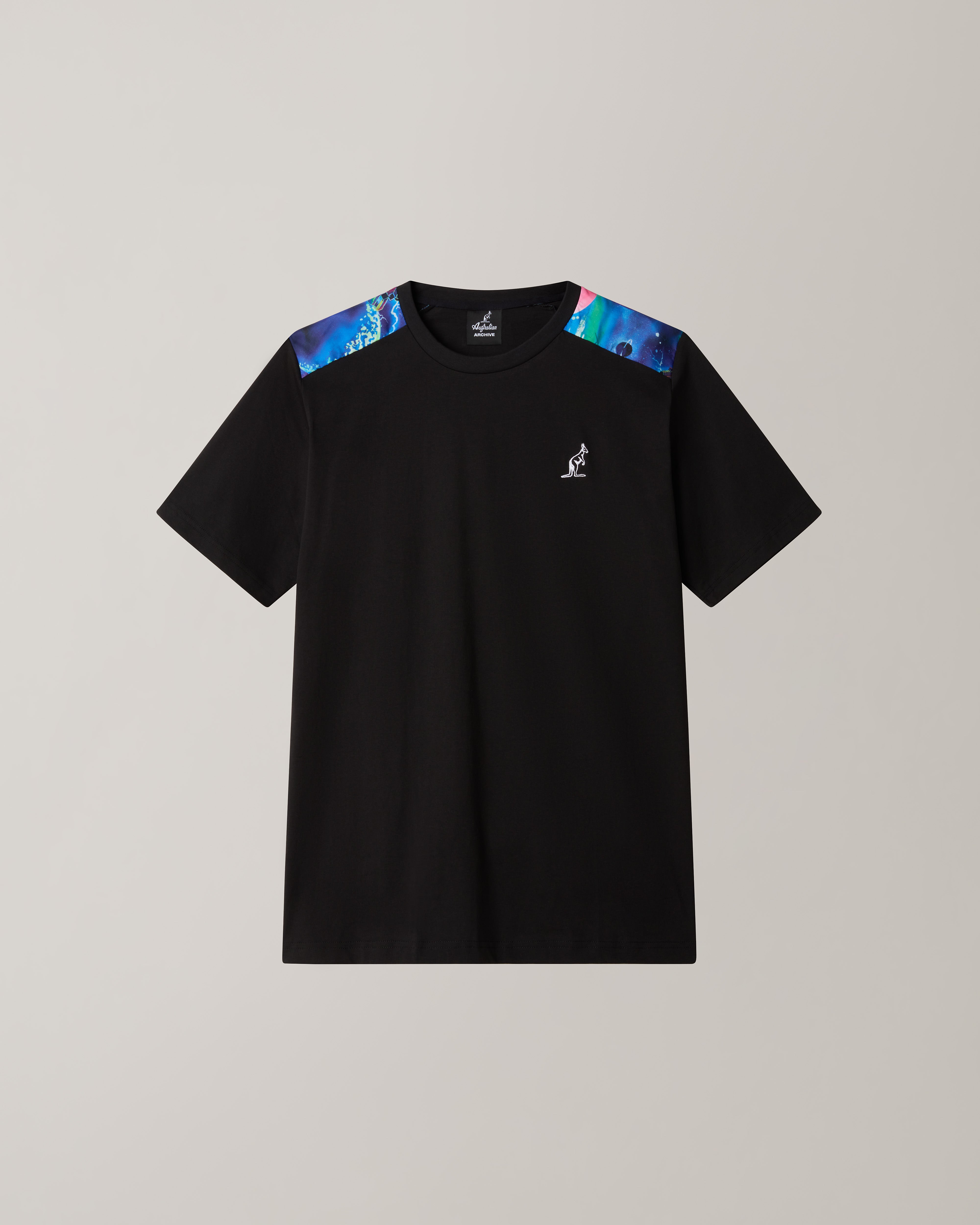 australian-planets-insert-t-shirt-nero-t-shirt-cotone-smash image 5