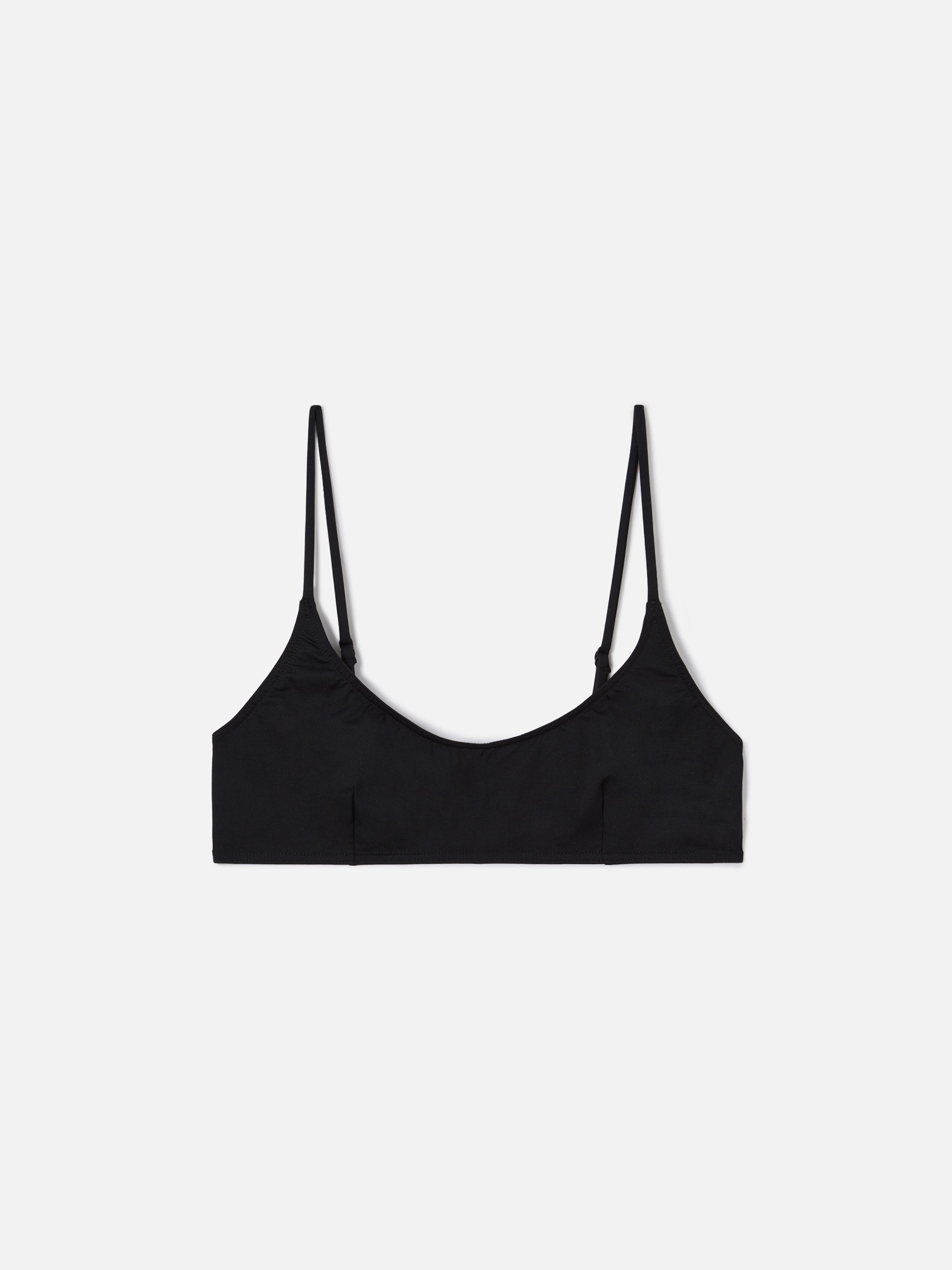 mc2-saint-barth-judy-top-bikini-bralette-nero-tinta-unita image 1
