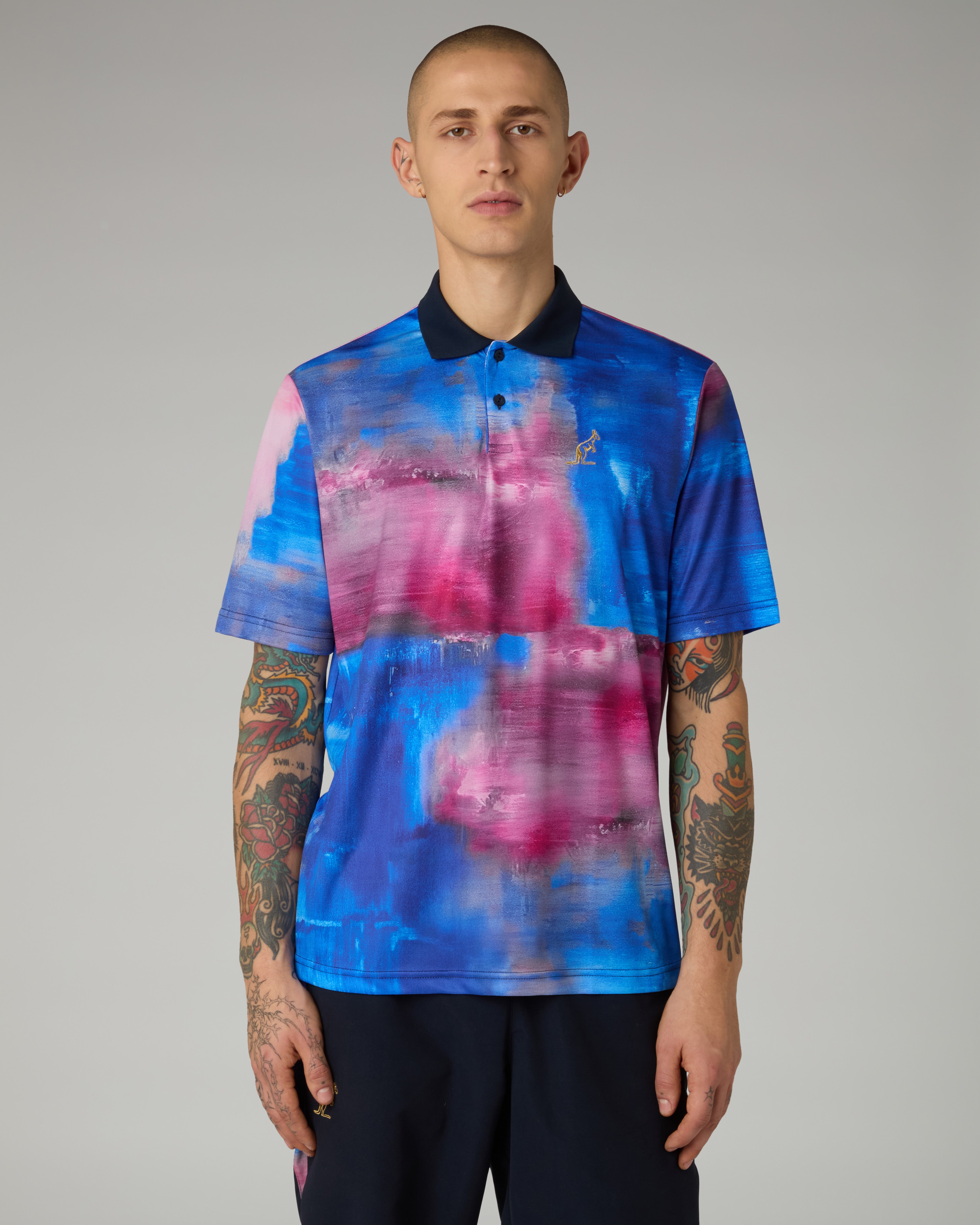 australian-klee-polo-shirt-polo-tennis-ace-blu-navy-all-over image 1