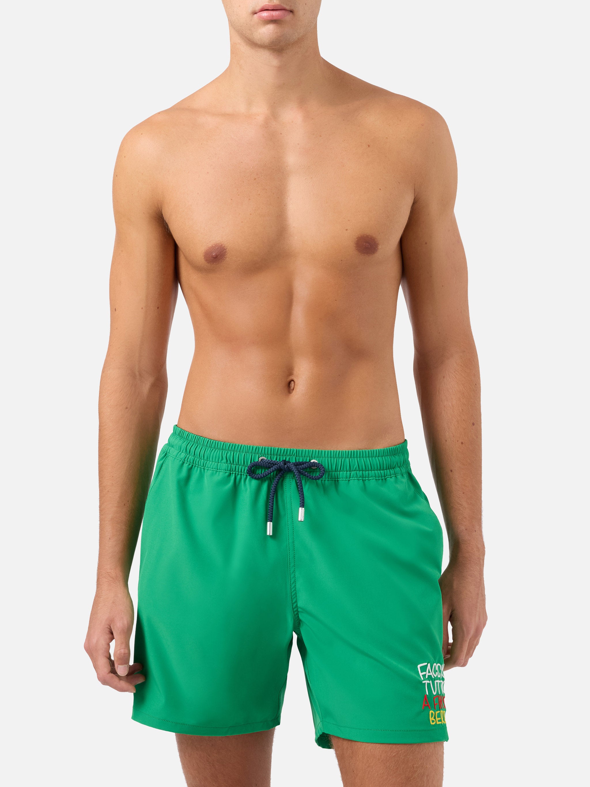 mc2-saint-barth-shorts-mare-comfort-uomo-verde-faccio-tutto-a-fin-di-bere-specia image 3