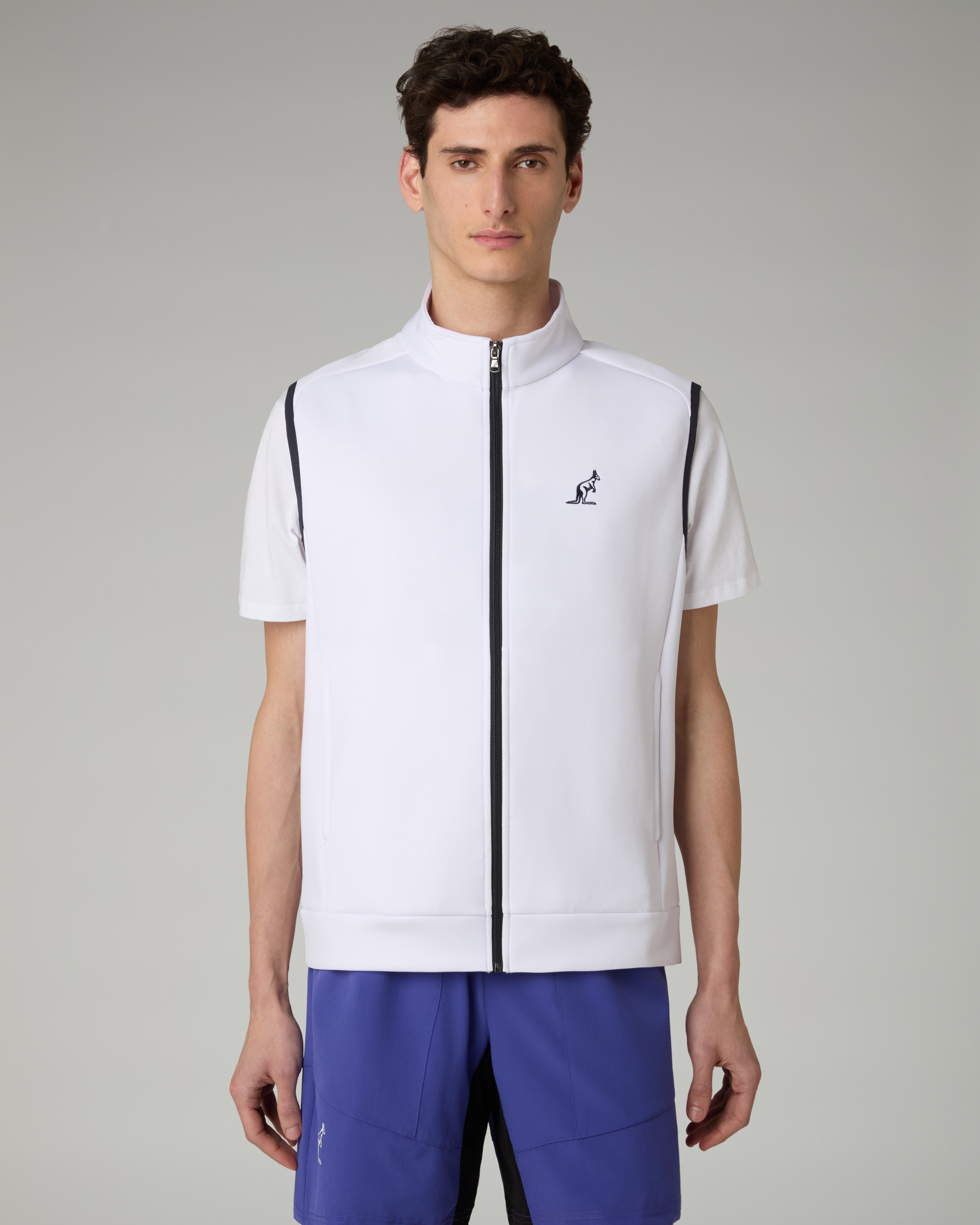 australian-energy-gilet-smanicato-bianco-full-zip image 1
