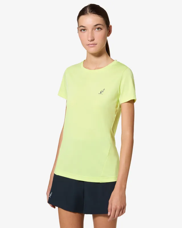 australian-essence-t-shirt-australian-tennis-maglietta-tecnica-ace-lime image 1