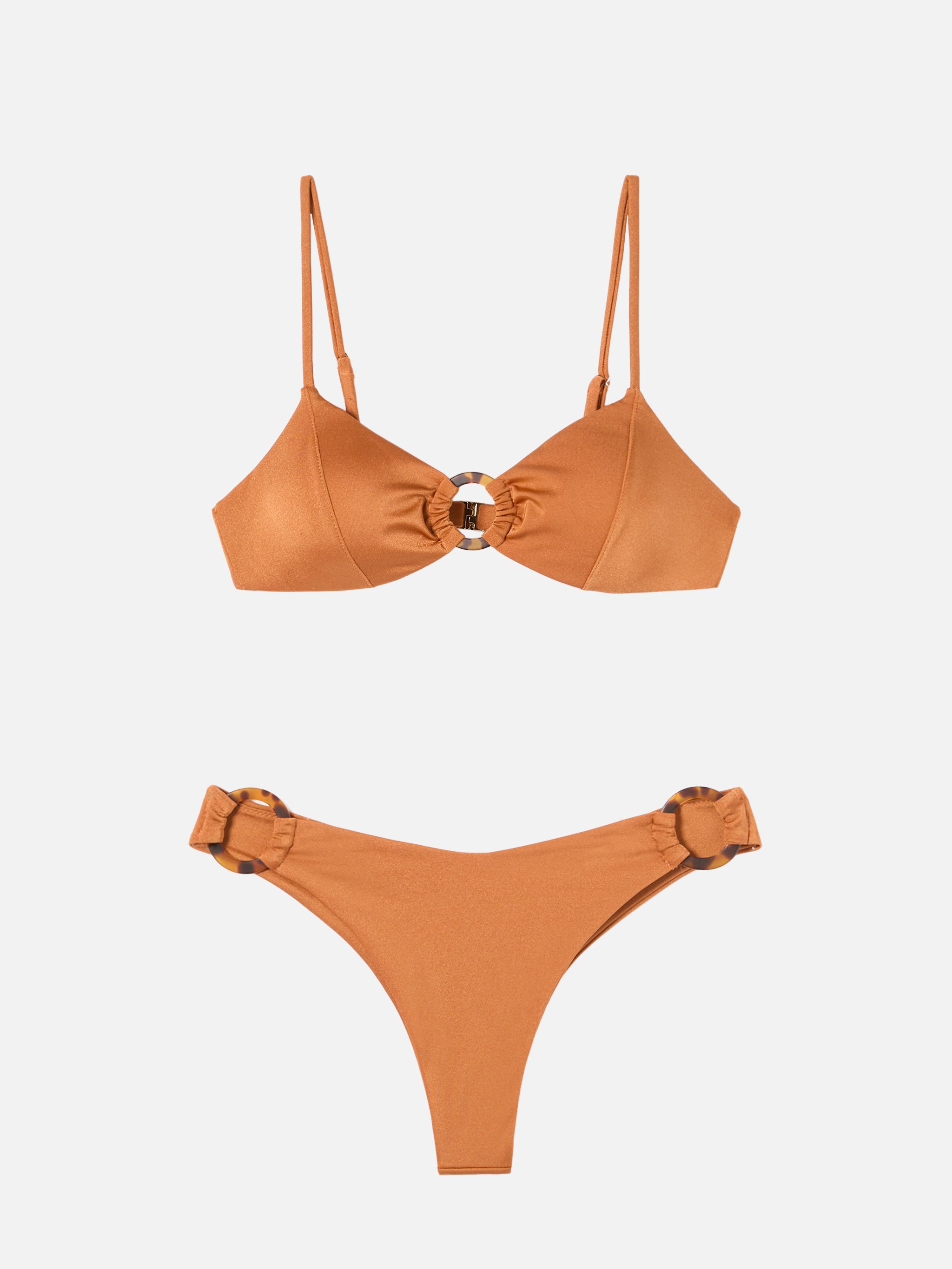 mc2-saint-barth-bikini-juca-evelyn-bralette-giallo-ocra-shiny-con-anelli image 1