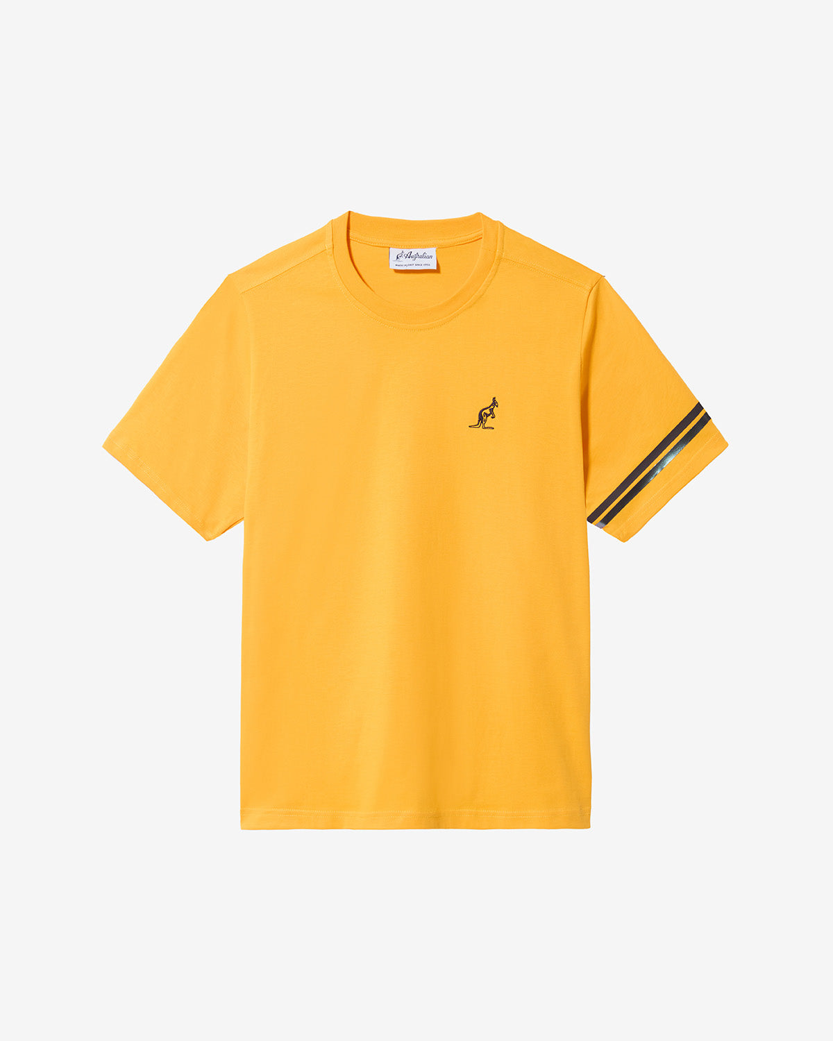 australian-club-t-shirt-court-uomo-cotone-regular-fit image 5
