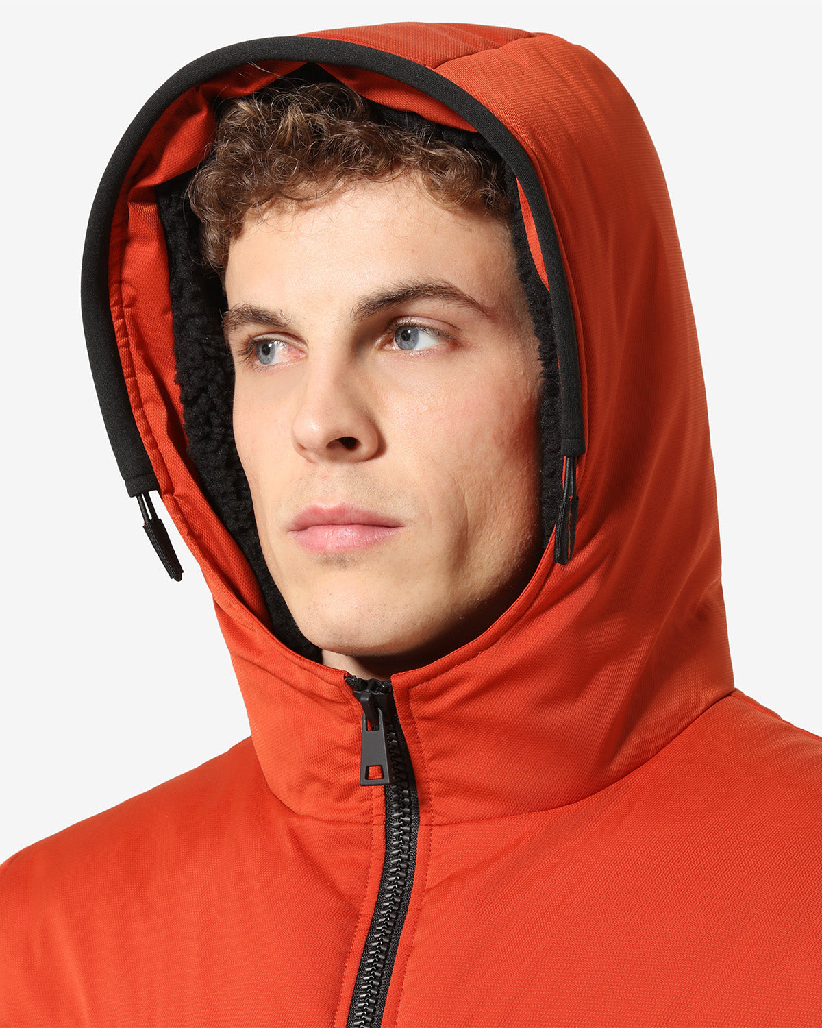 australian-jaquard-jacket-giubbotto-con-cappuccio-ruggine image 4