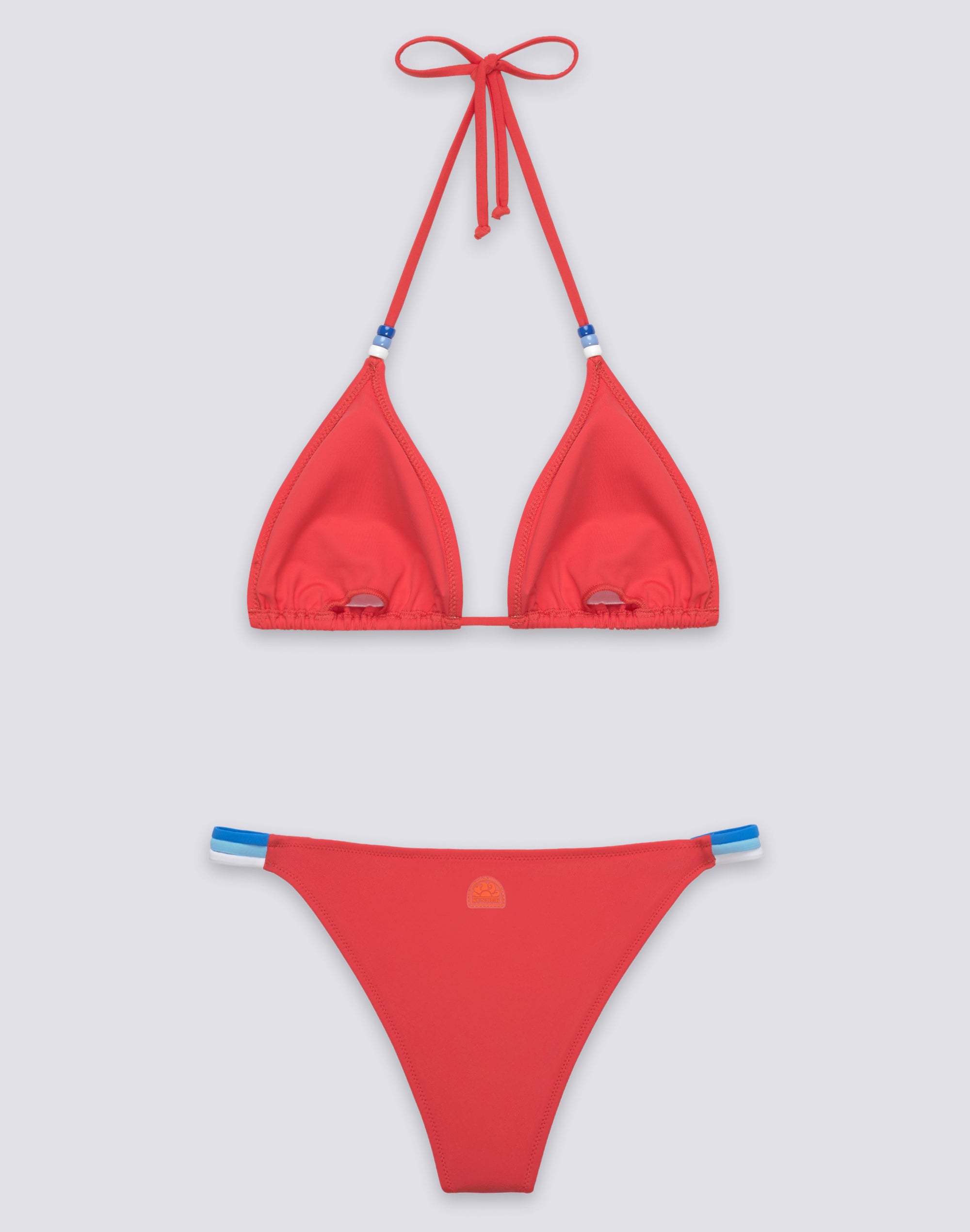 sundek-jennifer-bikini-triangolo-a-vela-imbottito-e-slip-fisso-arcobaleno image 2