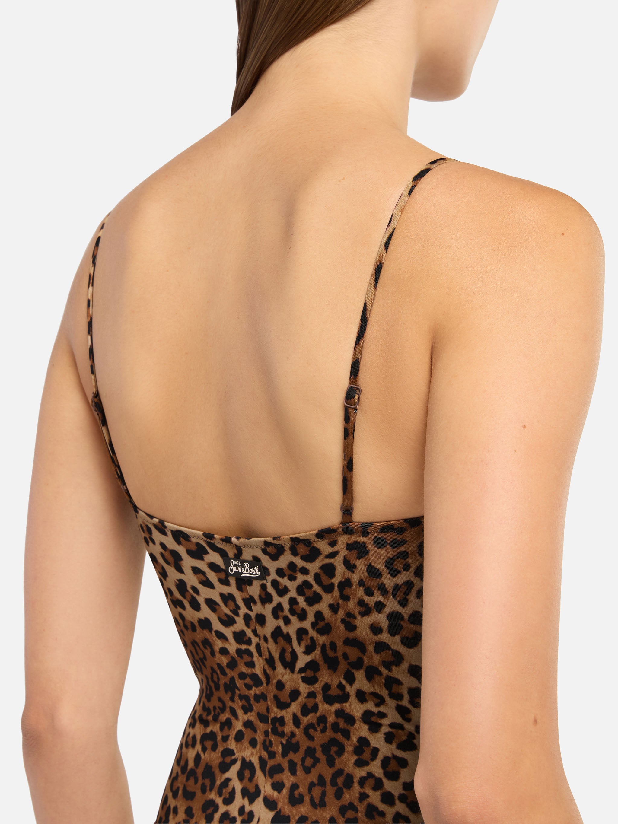 mc2-saint-barth-medea-costume-intero-donna-con-ferretto-marrone-stampa-animalier image 3