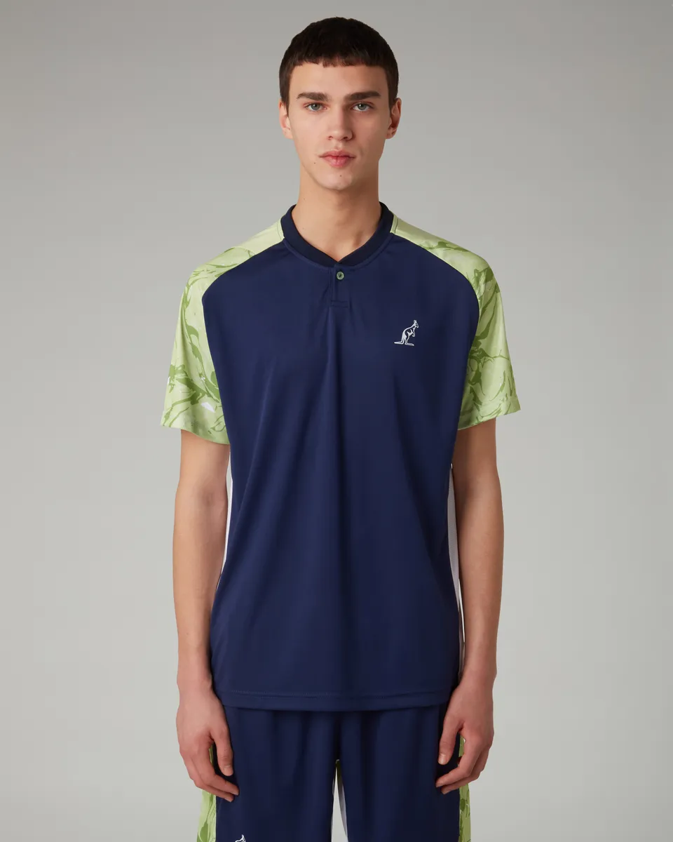 australian-ripple-polo-shirt-polo-tennis-traspirante-blu-cosmo image 1