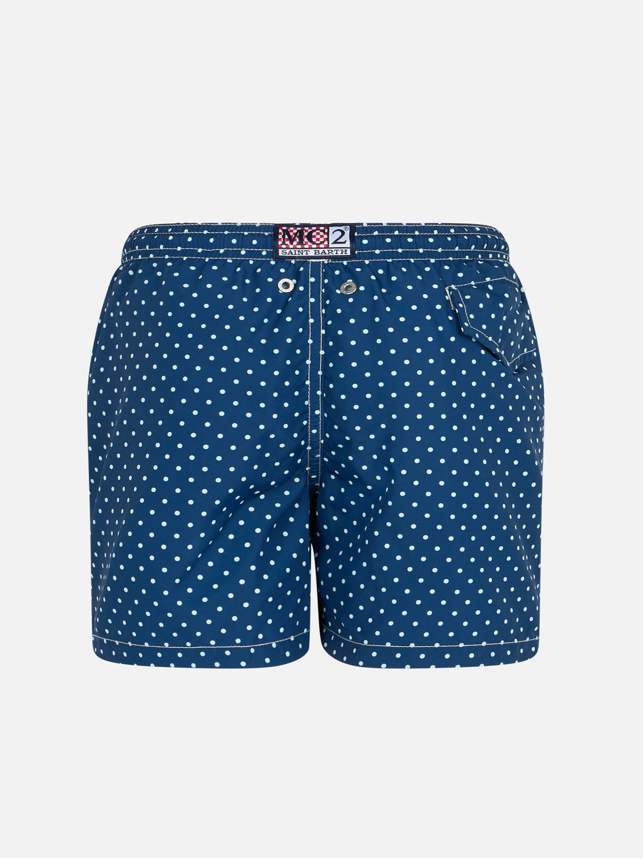 mc2-saint-barth-jean-lighting-costume-da-bagno-bambino-pois-blu image 2