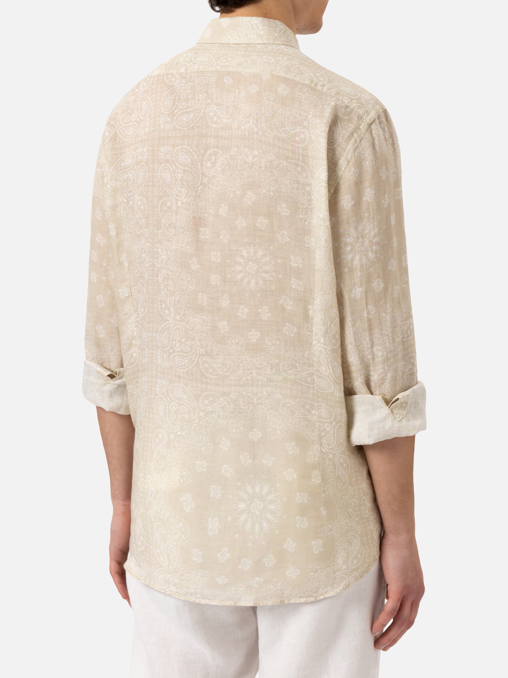 camicia-mc2-saint-barth-pamplona-in-lino-con-stampa-bandana image 3