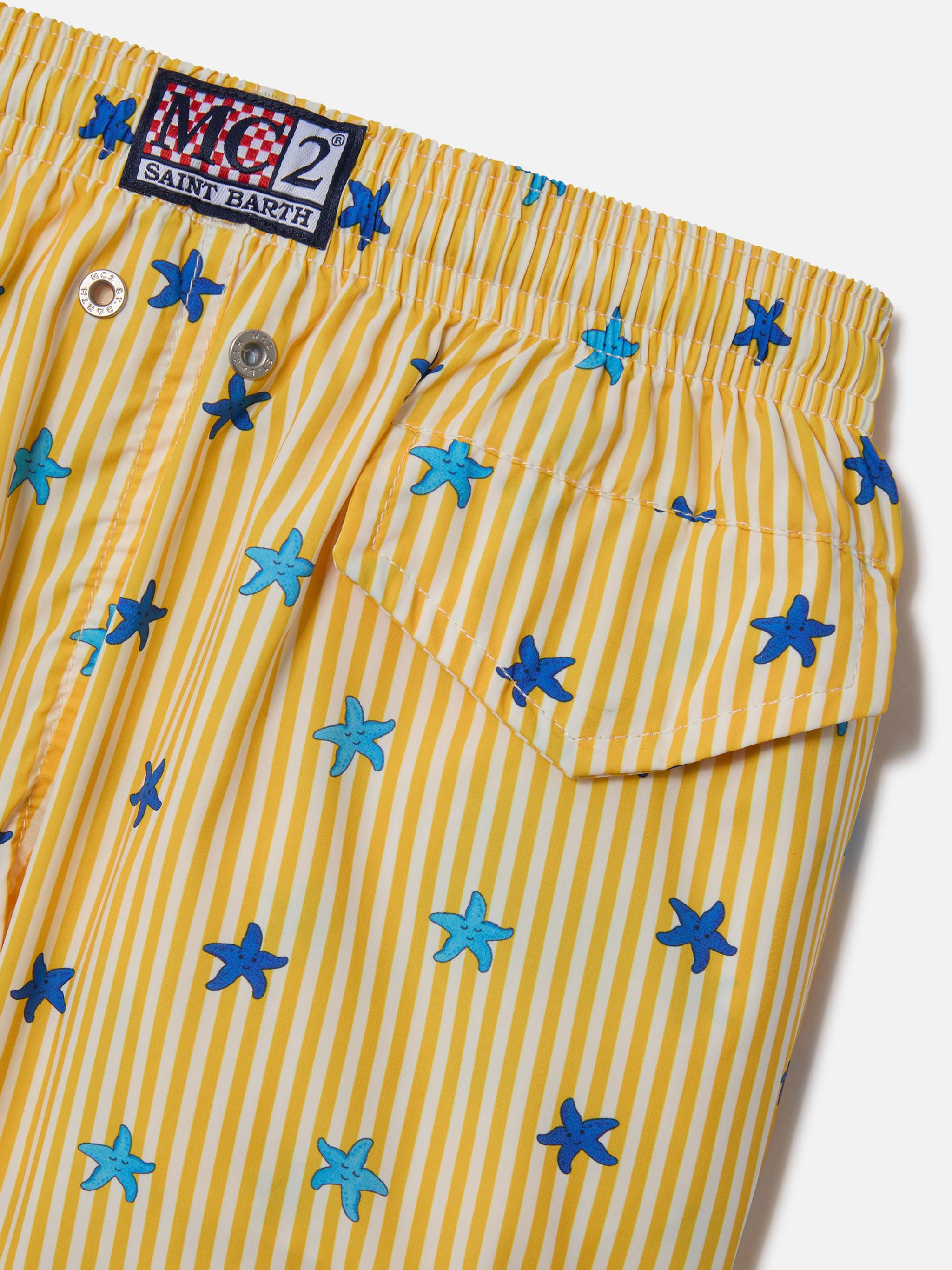 costume-da-bagno-bambino-mc2-saint-barth-comfort-light-jr-con-stampa-stelle-mari image 4