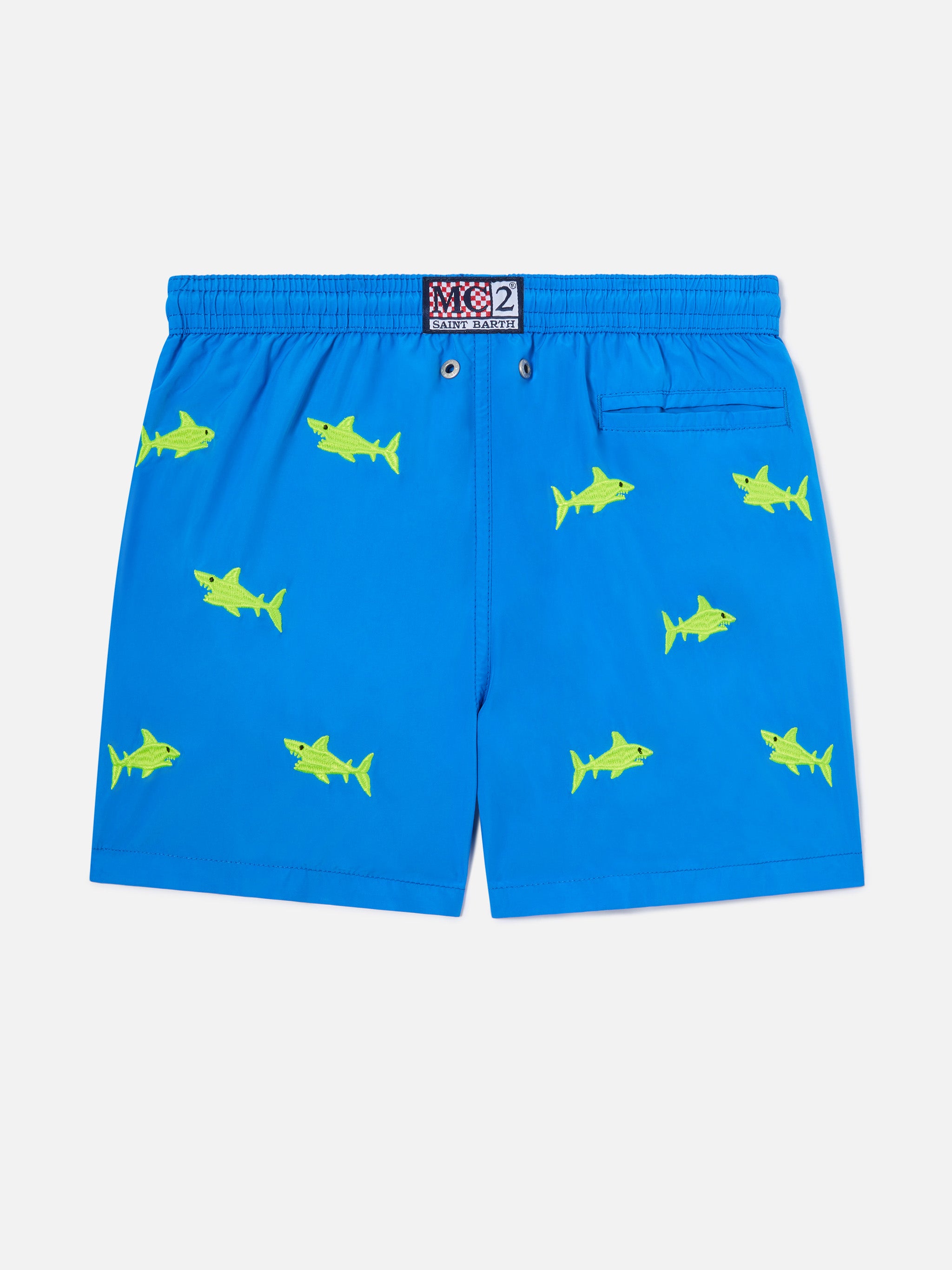 mc2-saint-barth-costume-da-bagno-per-bambino-con-ricamo-squalo-giallo-fluo-a-lun image 2