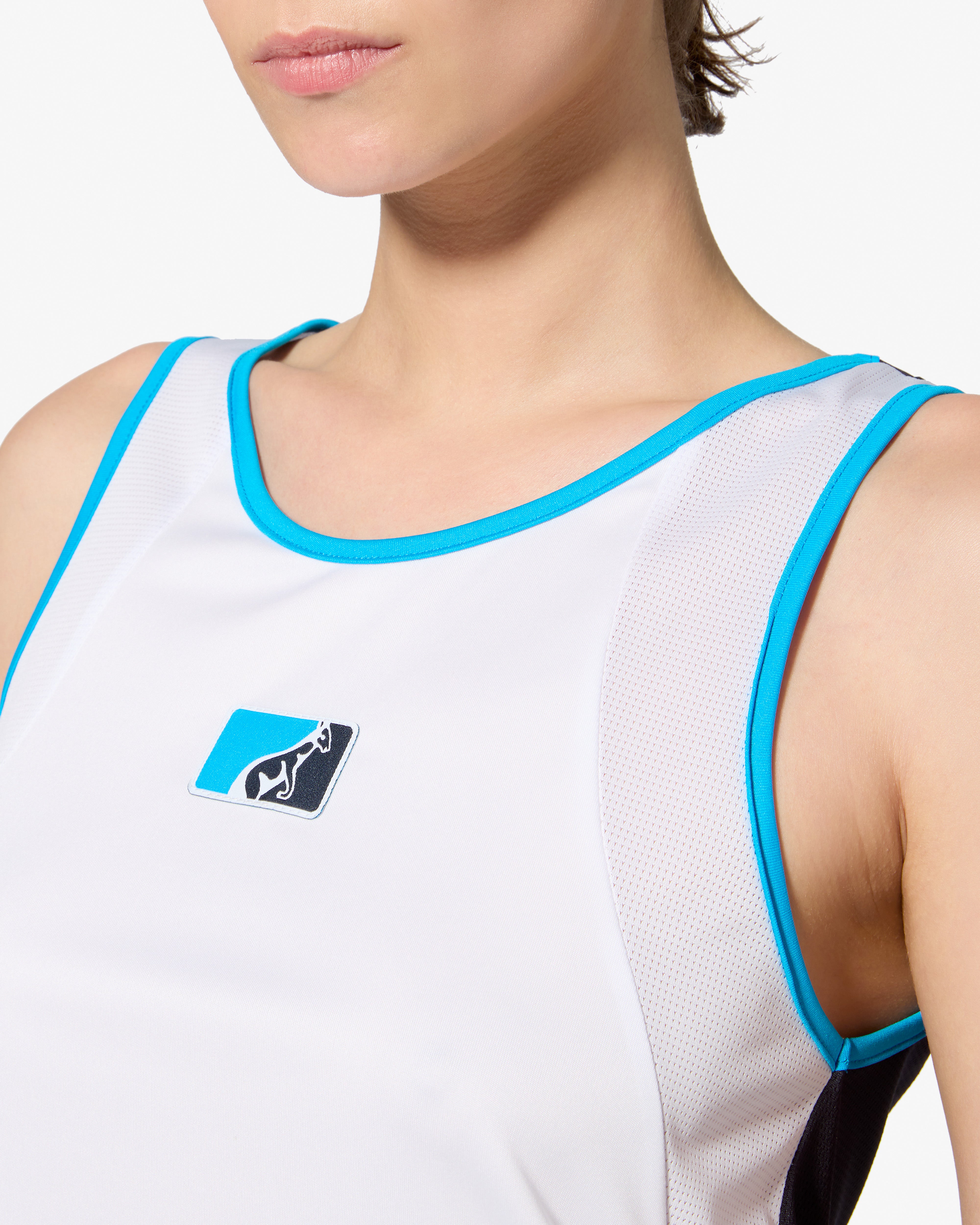 australian-league-tank-top-canotta-bianco-ace-traspirante image 4