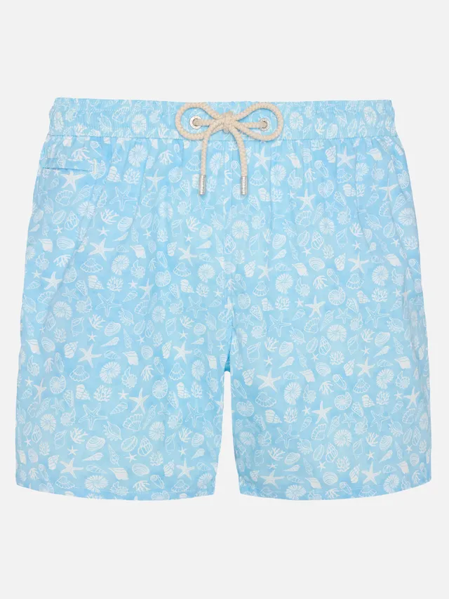 mc2-saint-barth-comfort-light-costume-mare-uomo-conchiglie-azzurro image 1