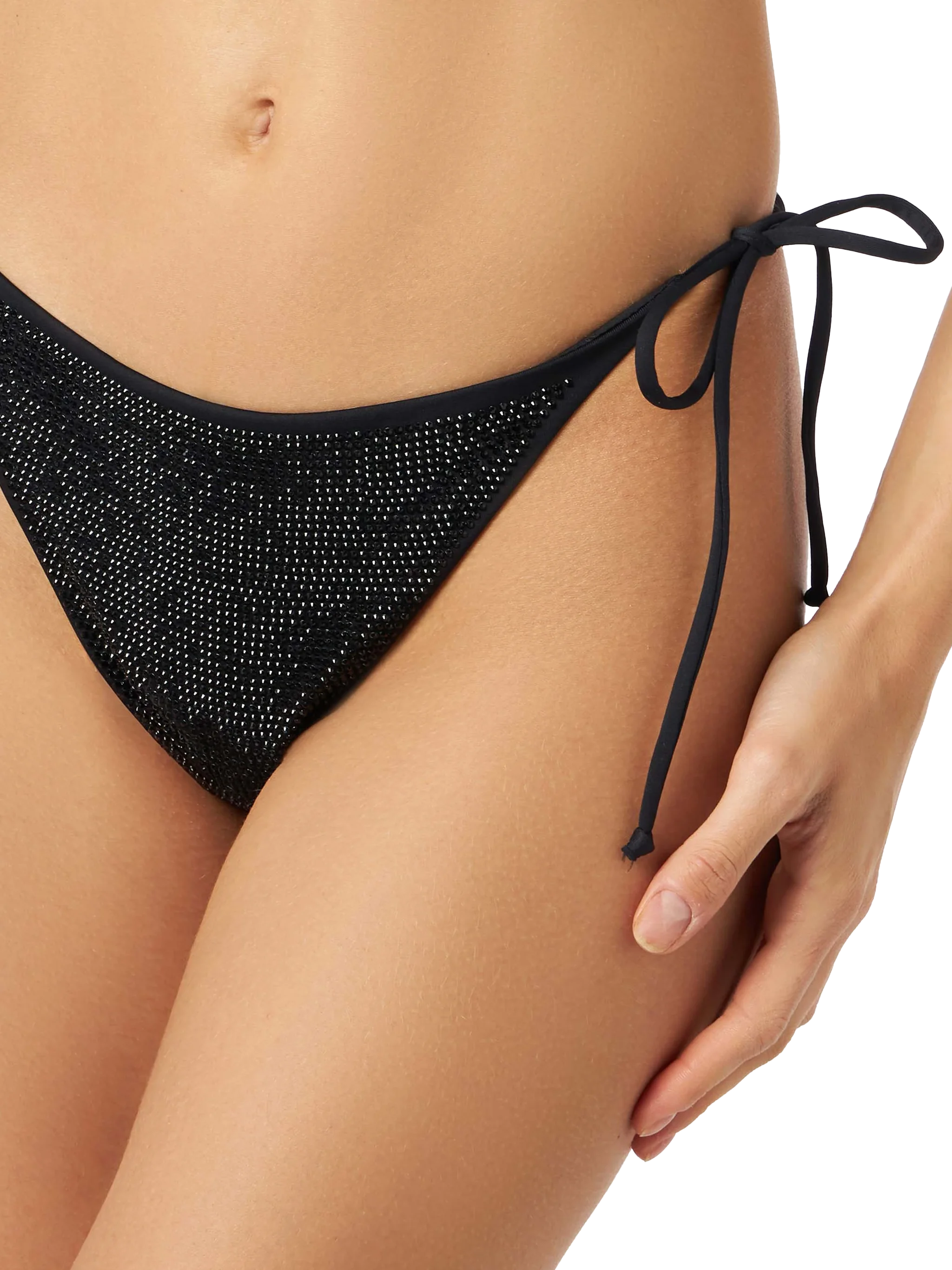 mc2-saint-barth-athena-virgo-bikini-a-fascia-nero-con-strass image 4