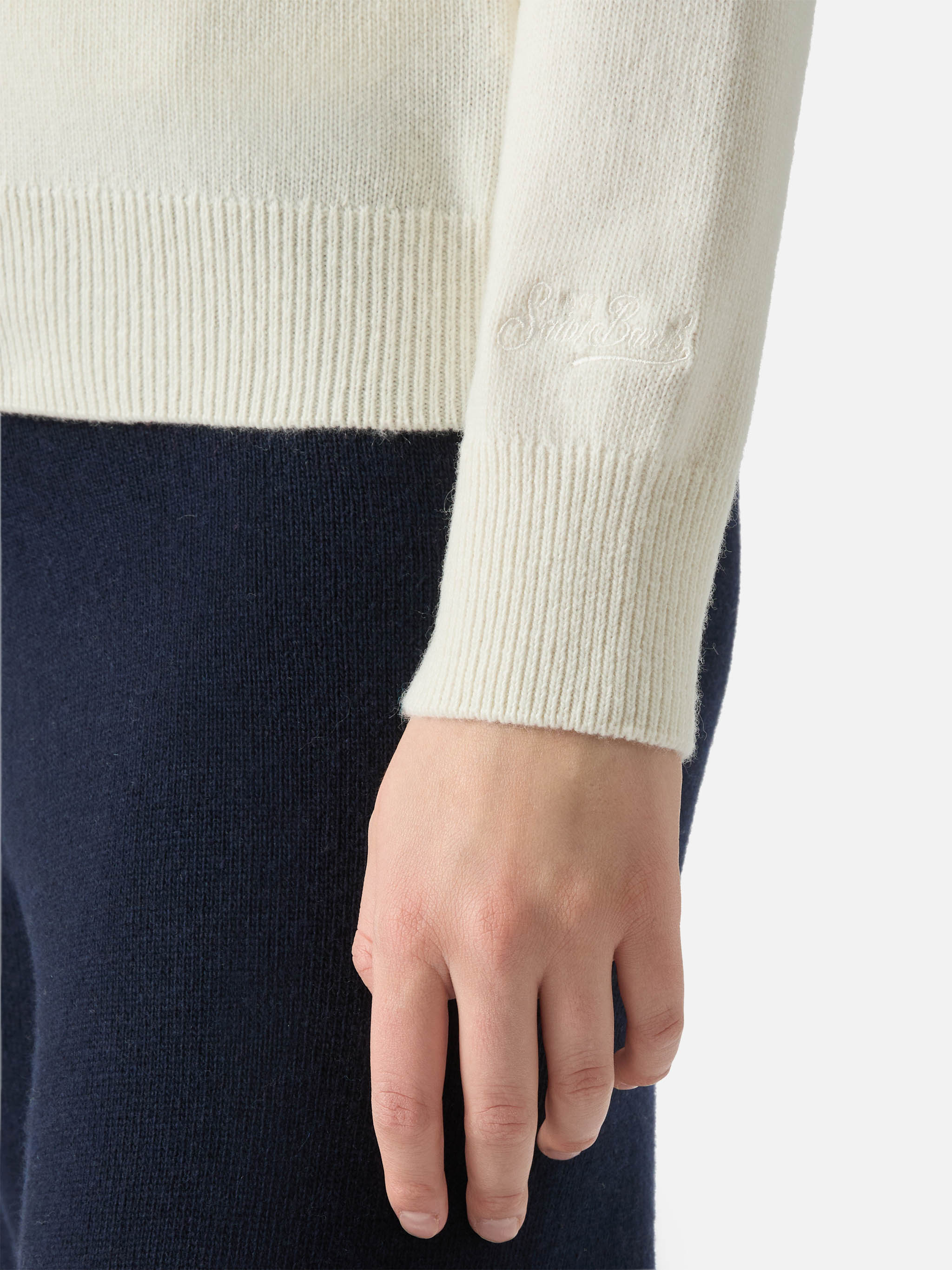mc2-saint-barth-new-queen-girocollo-donna-in-misto-cashmere-st-moritz-lurex image 4