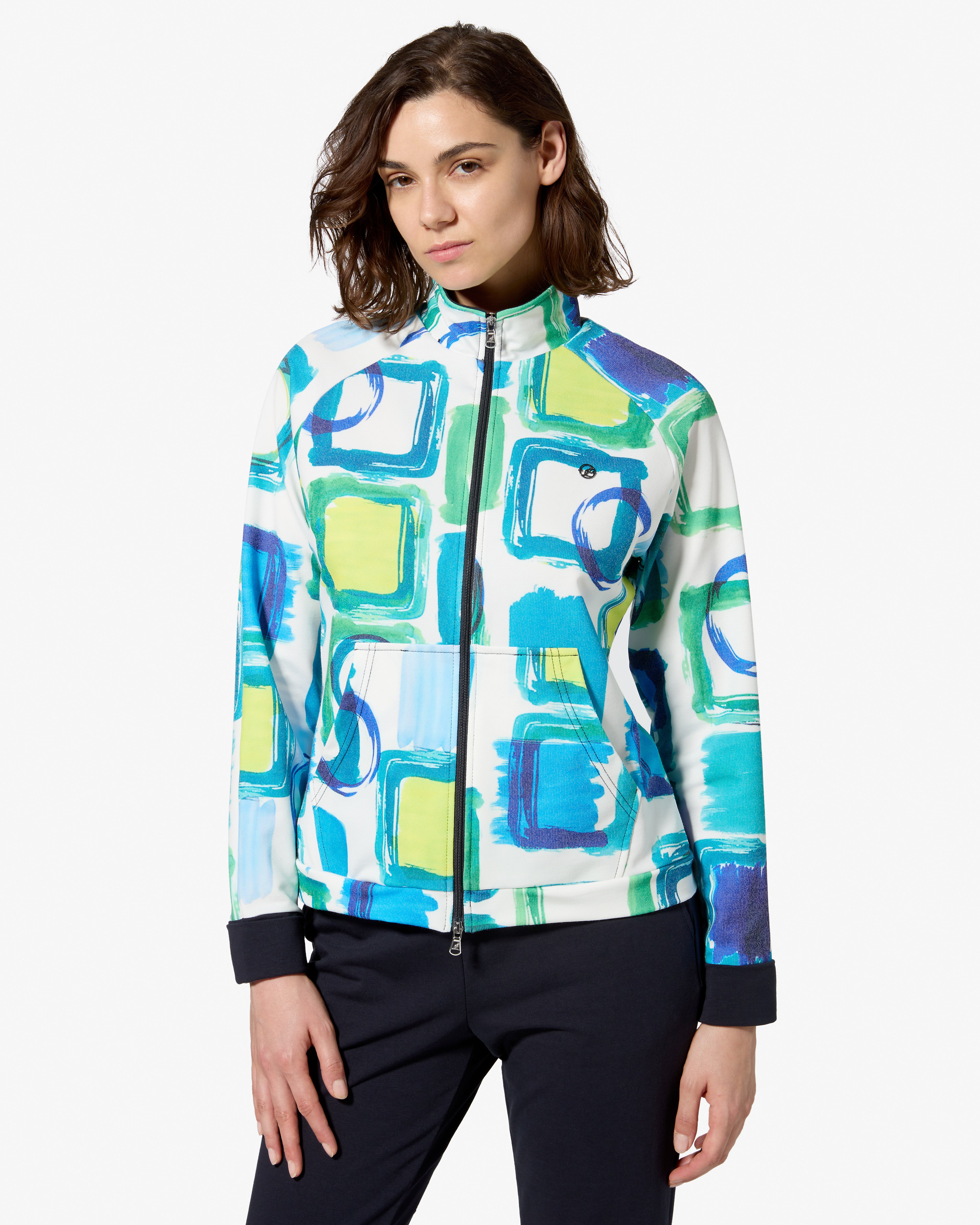 australian-opti-tracksuit-tuta-in-felpina-blu-navy-giacca-pantalone image 3
