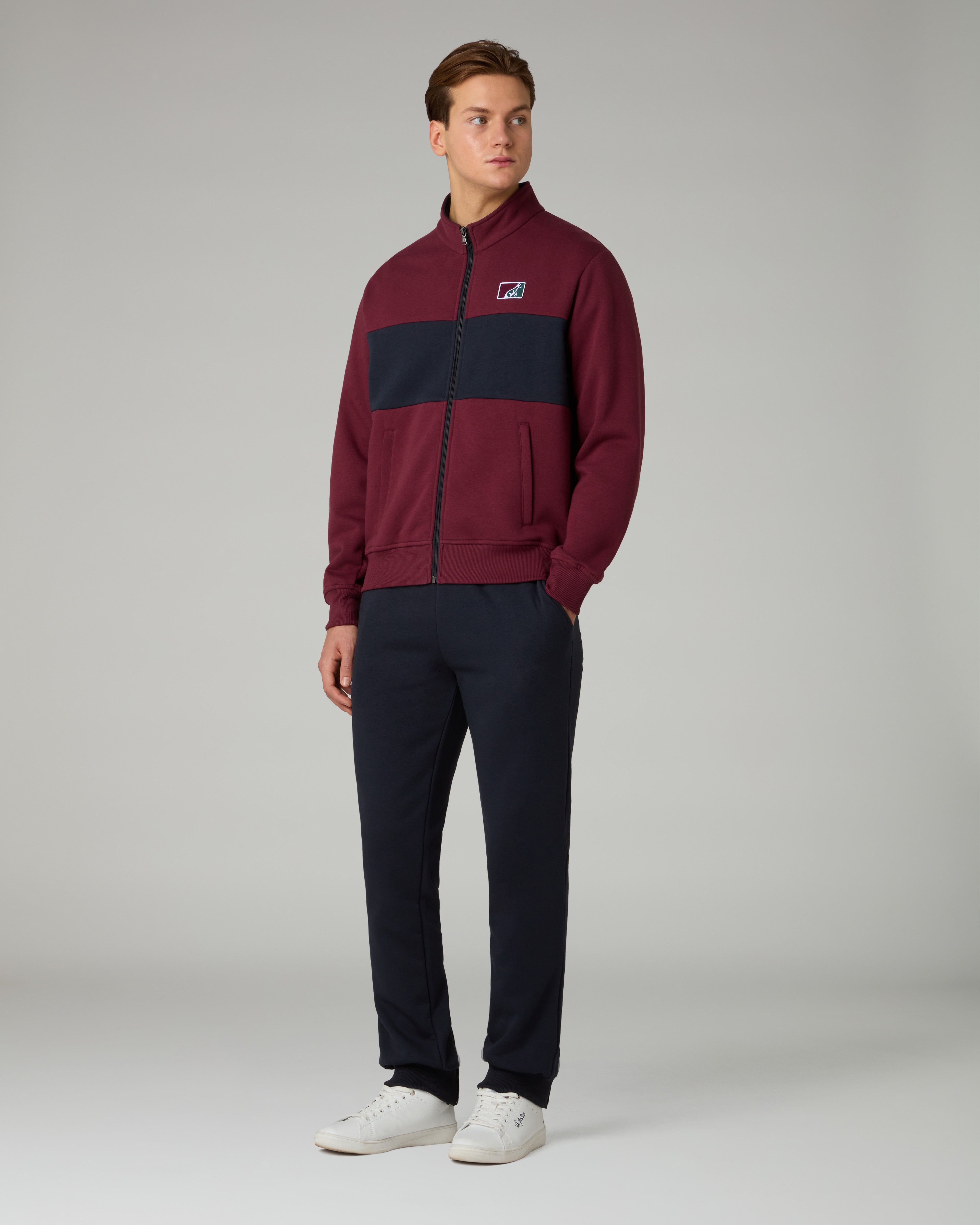 australian-posh-fleece-track-jacket-giacca-full-zip-in-felpa-invernale image 2