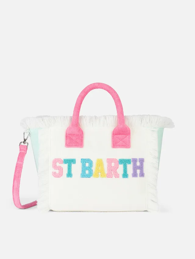mc2-saint-barth-colette-sponge-borsa-a-mano-spugna-multicolore-patch image 1