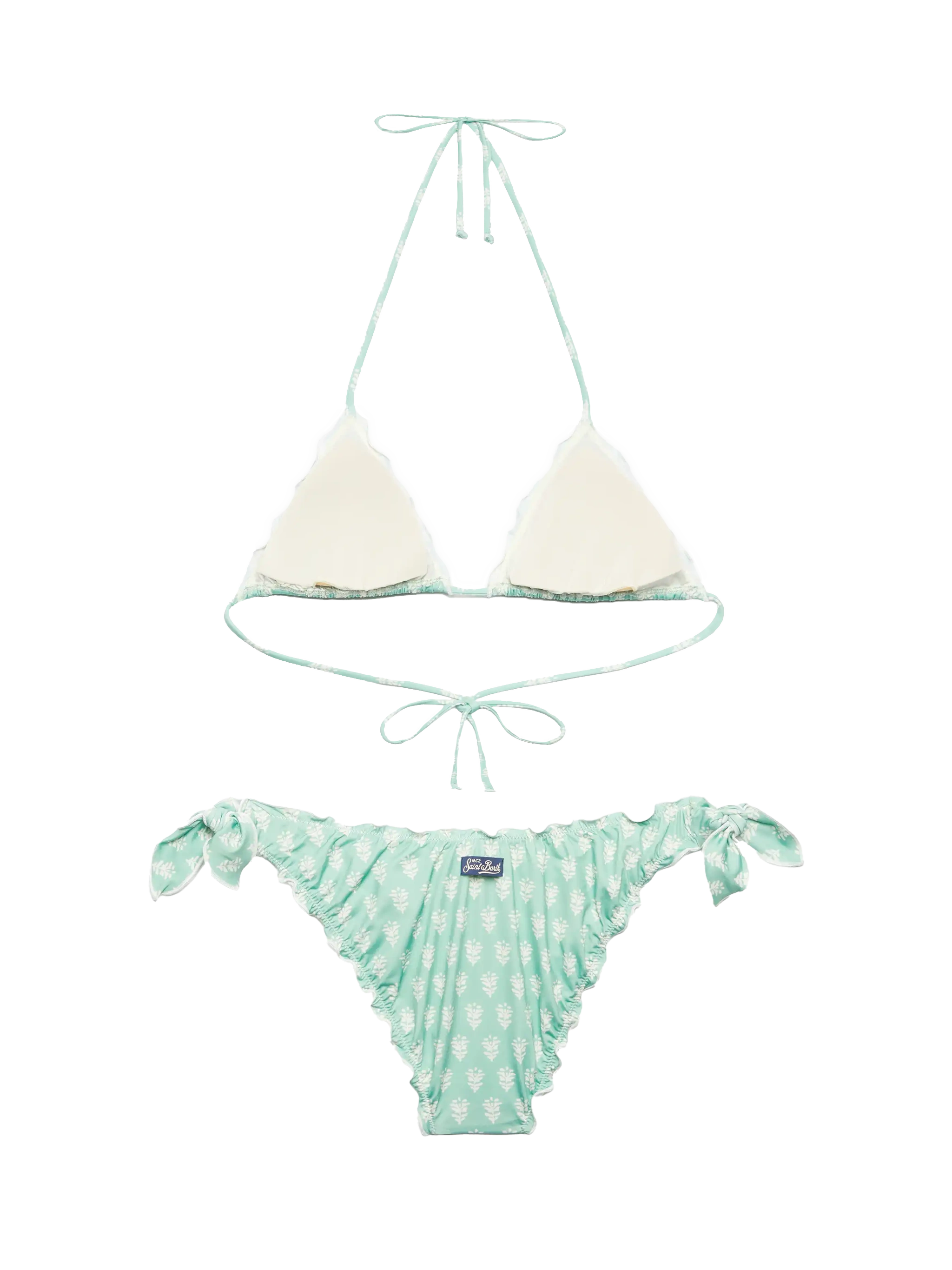 mc2-saint-barth-bikini-sagittarius-moon-a-triangolo-stampa-floreale-verde image 3