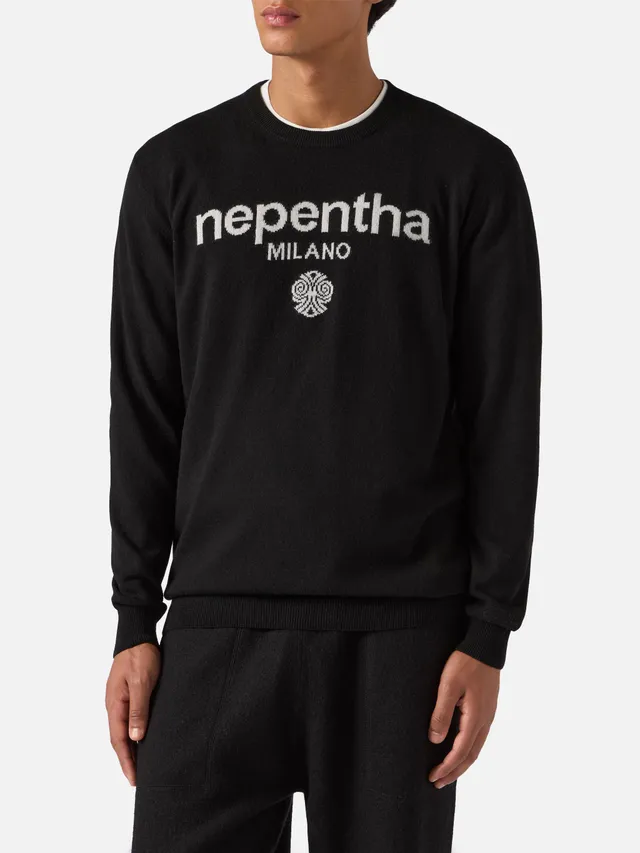 mc2-saint-barth-heron-light-girocollo-uomo-nero-jacquard-nepentha-special-editio image 1