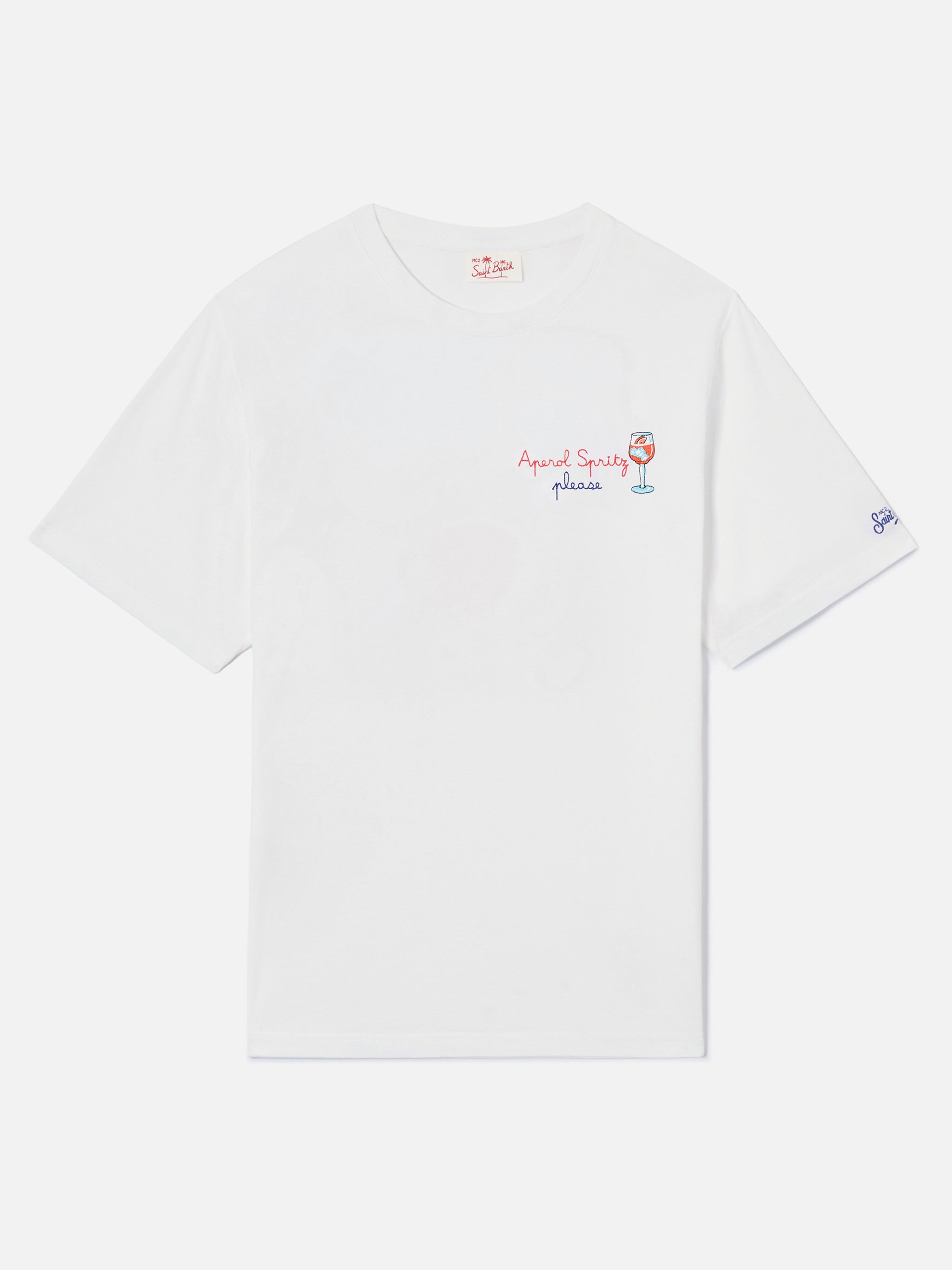 mc2-saint-barth-portofino-t-shirt-uomo-bianca-cotone-aperol-spritz-please-specia image 5