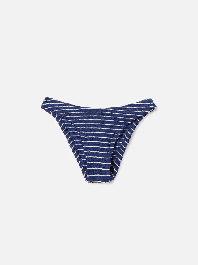 mc2-saint-barth-elise-slip-mare-donna-blu-navy-rigato-tessuto-crinkle image 1
