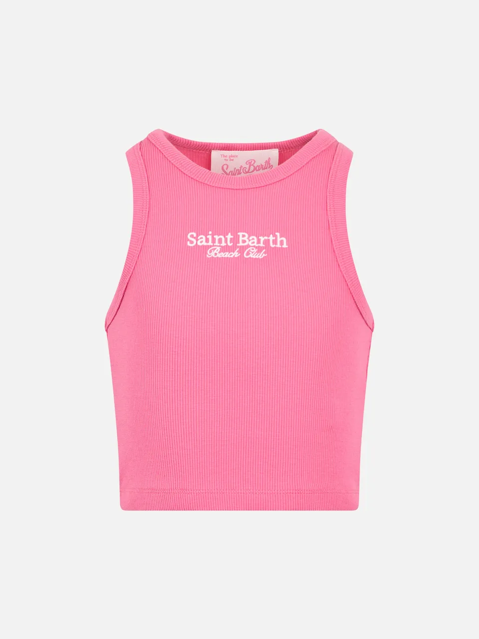 mc2-saint-barth-blue-jr-canotta-crop-bimba-costine-fucsia image 1
