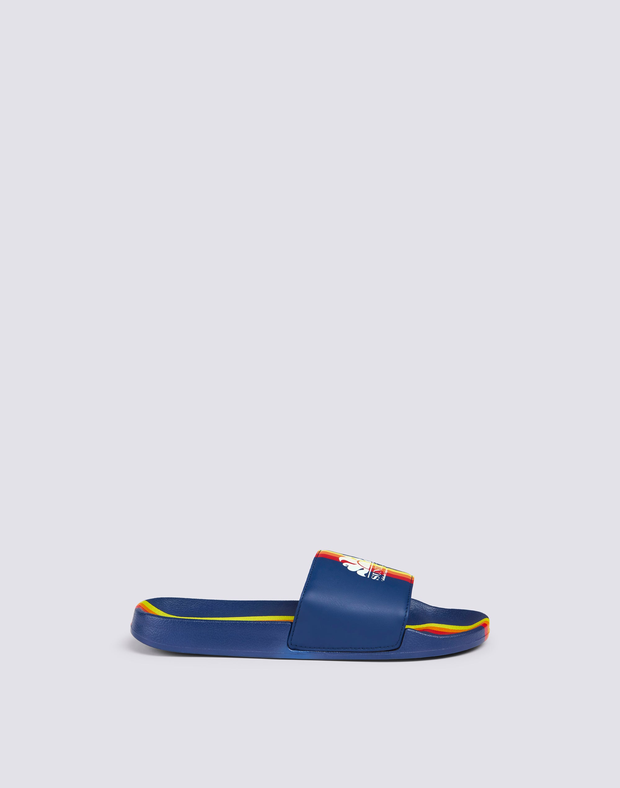 sundek-ciabatta-a-fascia-uomo-con-logo-e-dettaglio-arcobaleno image 1