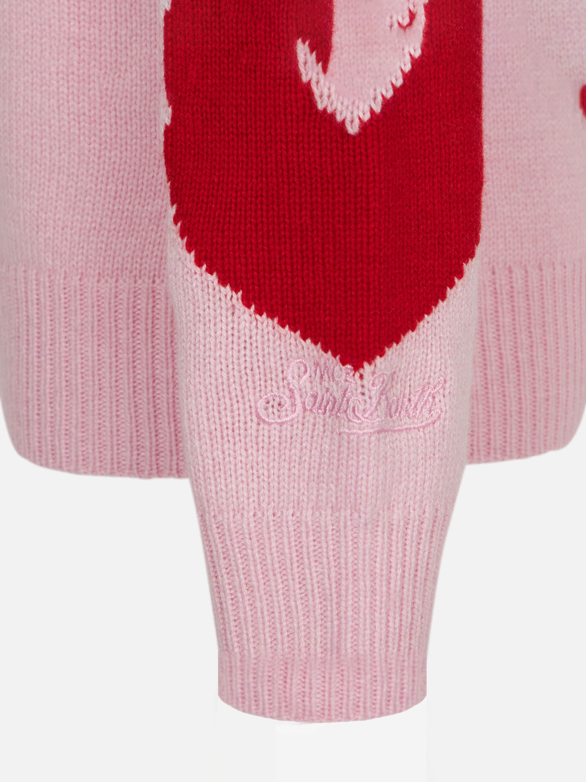 mc2-saint-barth-maglione-bambina-maglione-rosa-stampa-cuori-love-is-in-the-air image 3