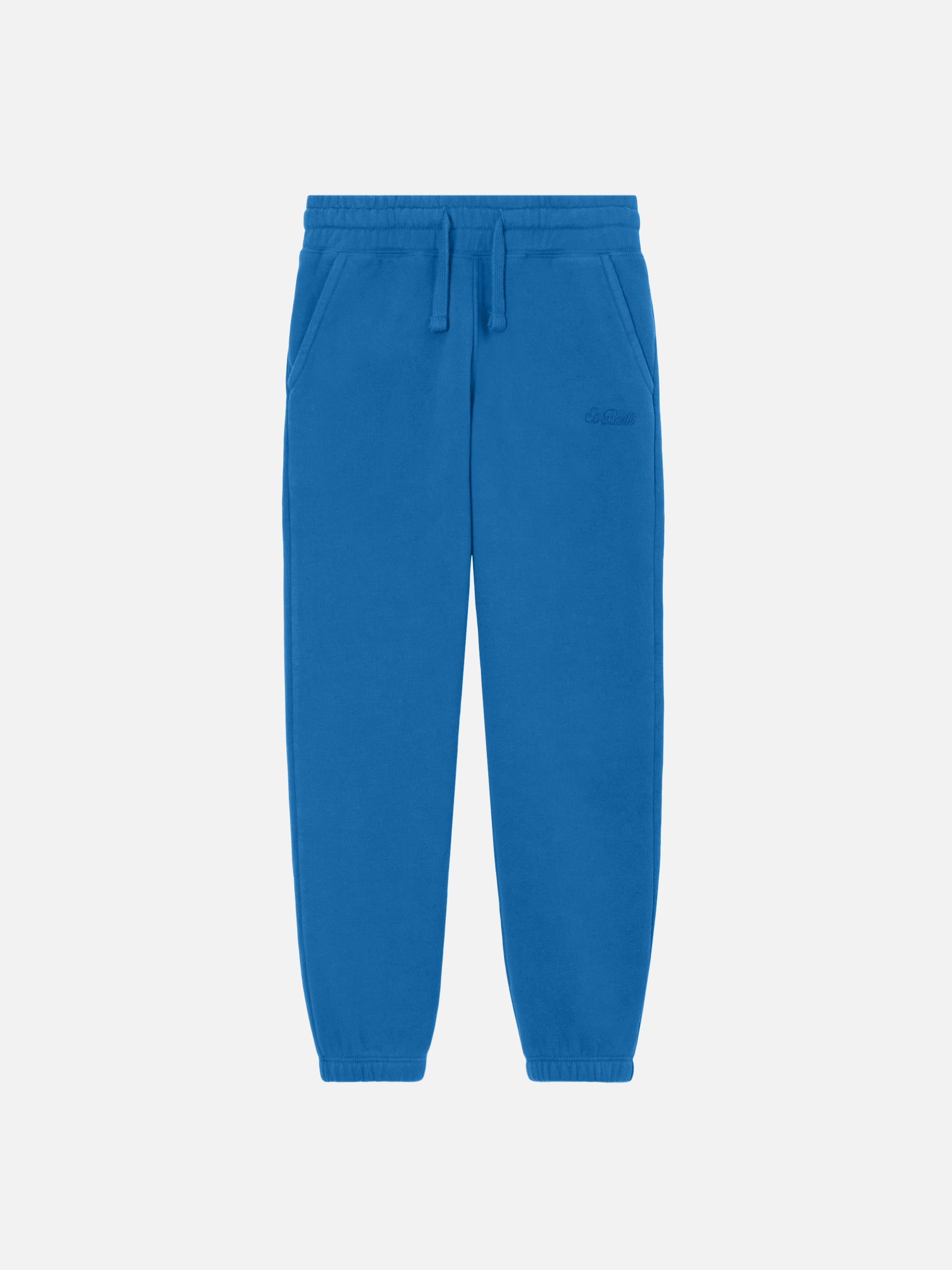 mc2-saint-barth-bolt-jr-pantaloni-tuta-bambino-felpa-bluette image 1