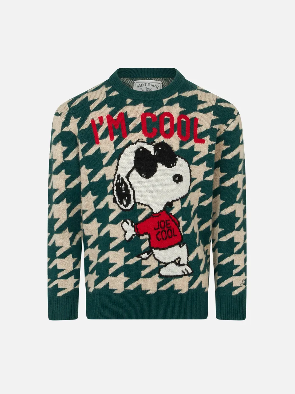 mc2-saint-barth-maglione-girocollo-bambino-stampa-jacquard-snoopy-edizione-speci image 1