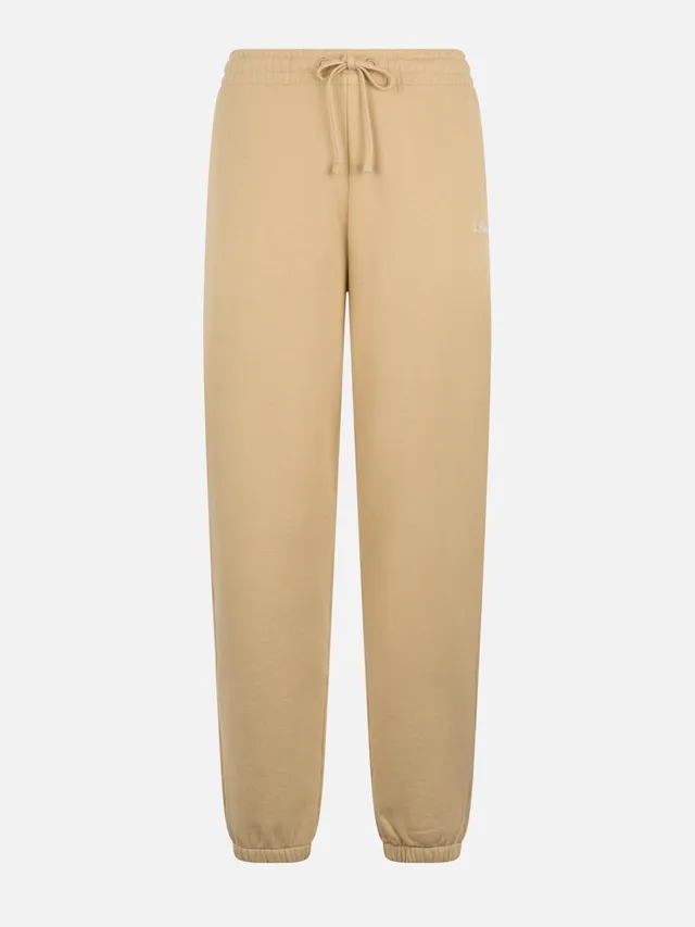 mc2-saint-barth-odalys-pantaloni-jogger-in-felpa-di-cotone-beige-donna image 1