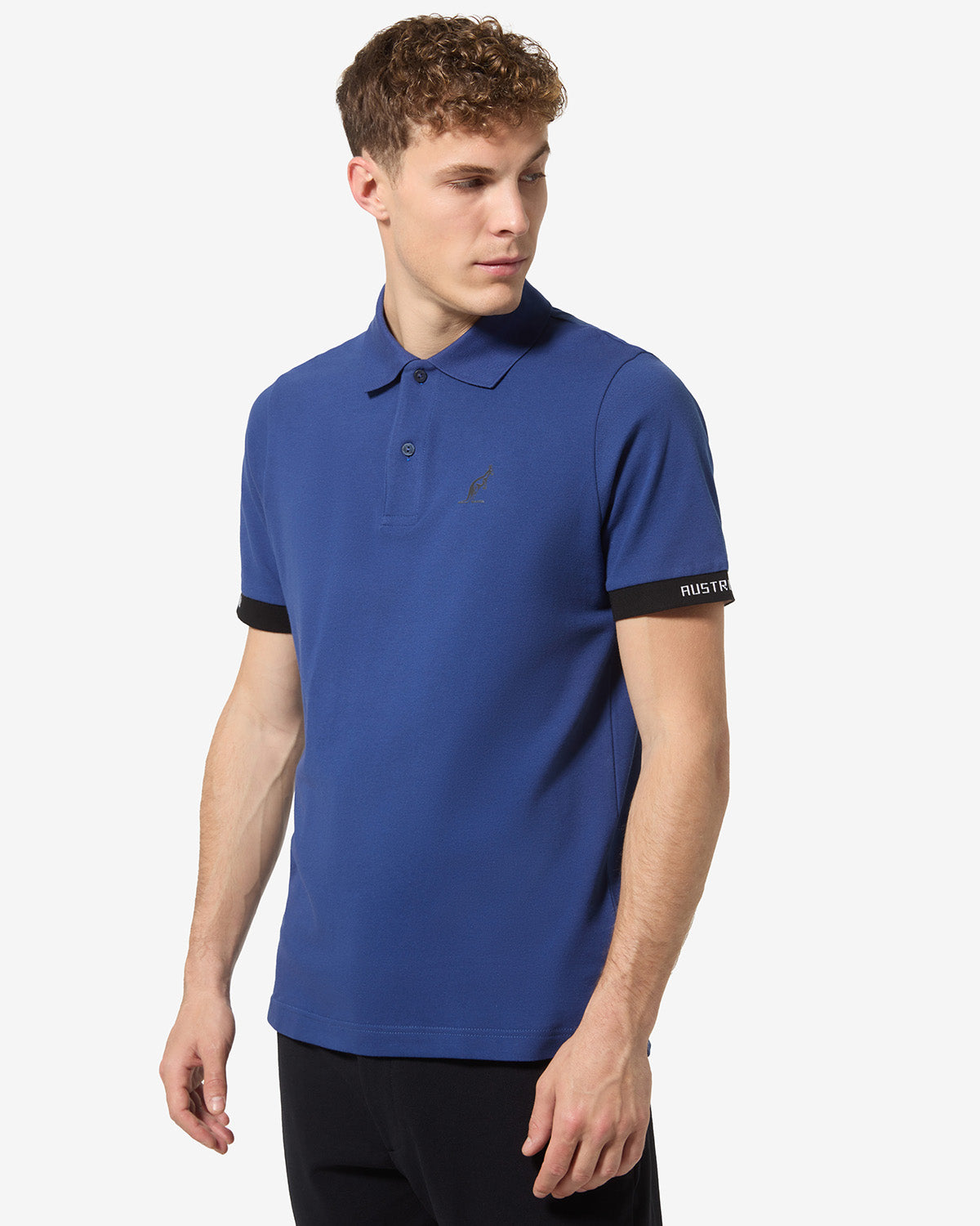 australian-logos-polo-shirt-sportswear-blu-cosmo image 2