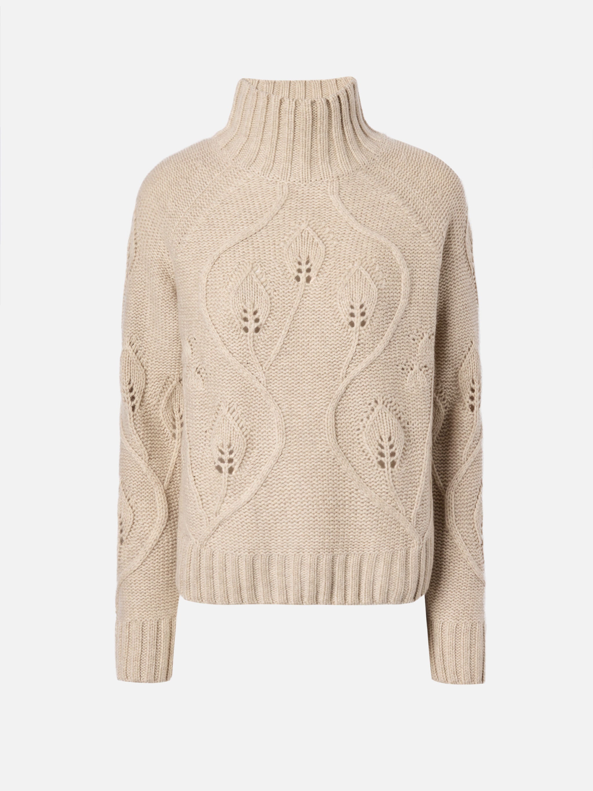 mc2-saint-barth-alais-maglia-donna-beige-collo-alto-cashmere-fiori-3d image 5