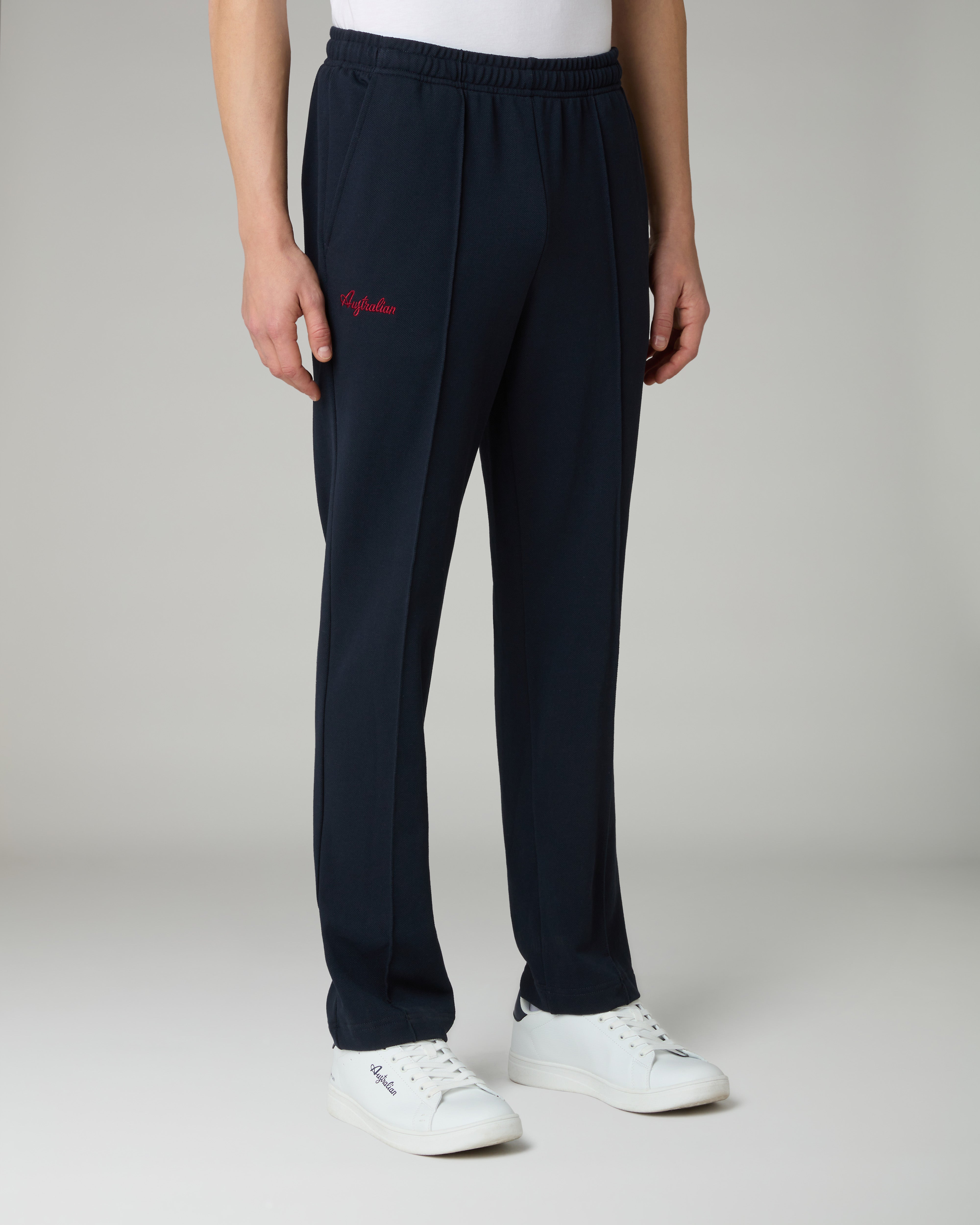 australian-posh-piquet-tracksuit-tuta-uomo-blu-navy image 7
