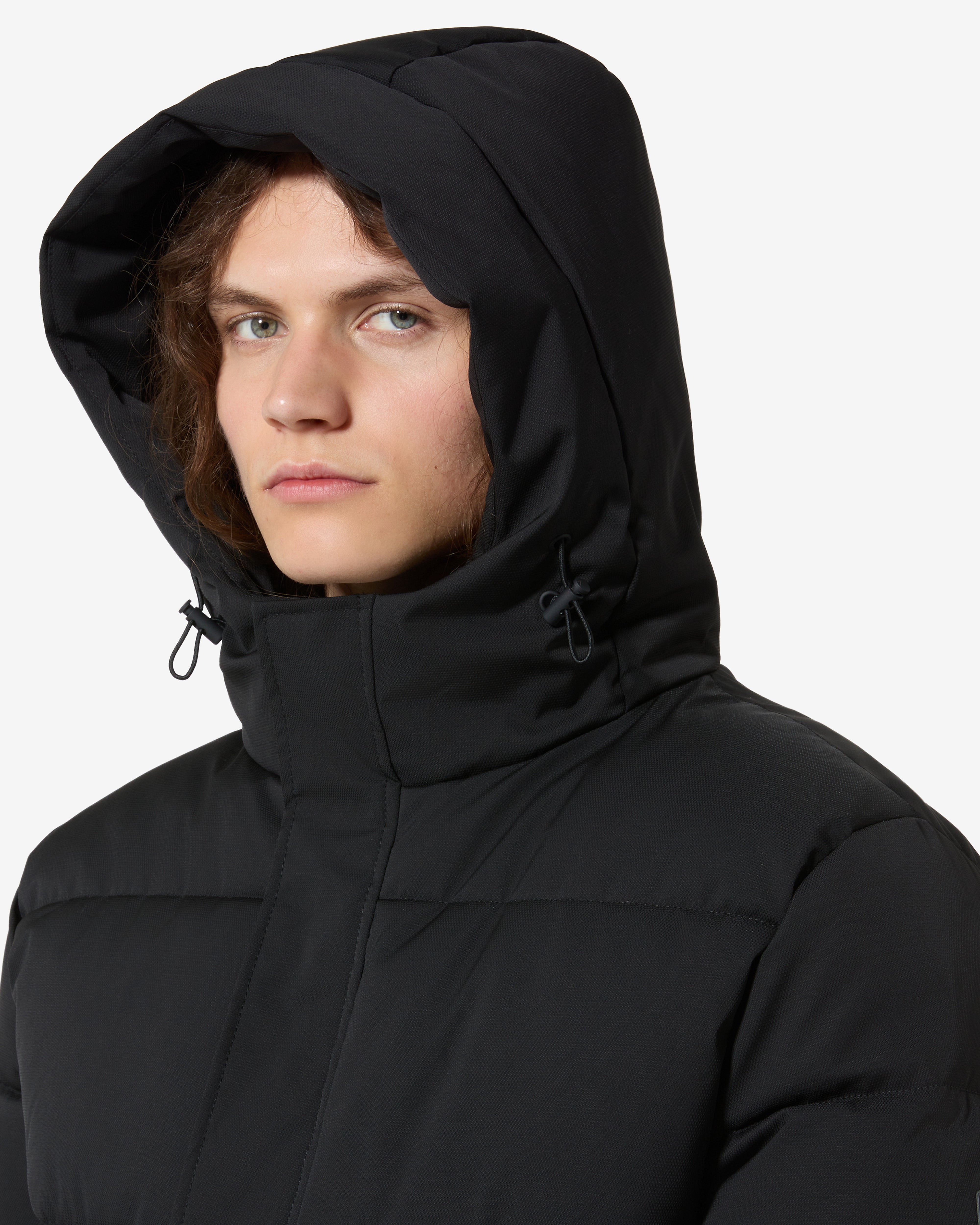 australian-jaquard-urban-jacket-giubbotto-urban-nero-con-cappuccio image 3