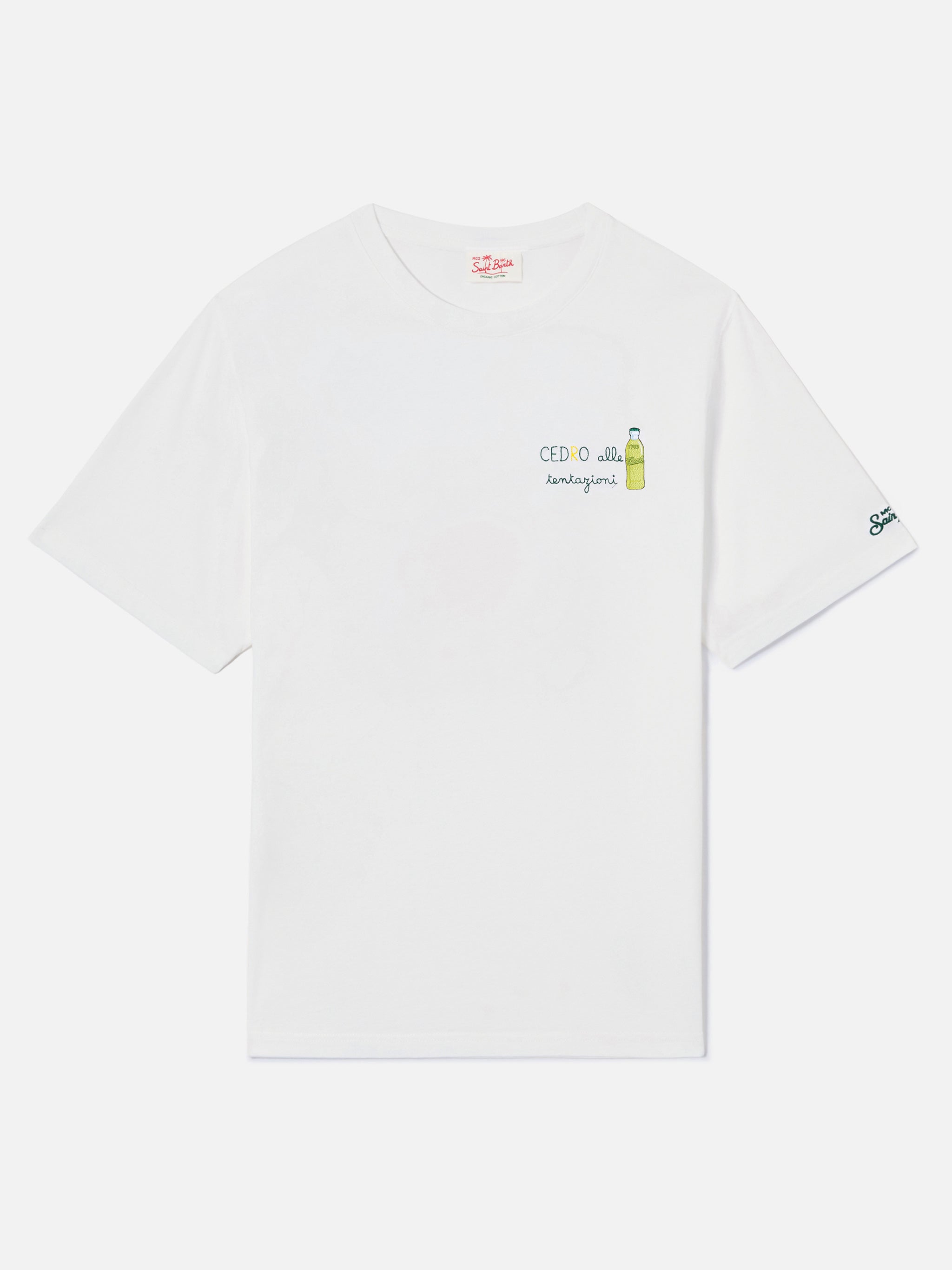 mc2-saint-barth-t-shirt-portofino-uomo-bianca-cedro-alle-tentazioni-special-edit image 5