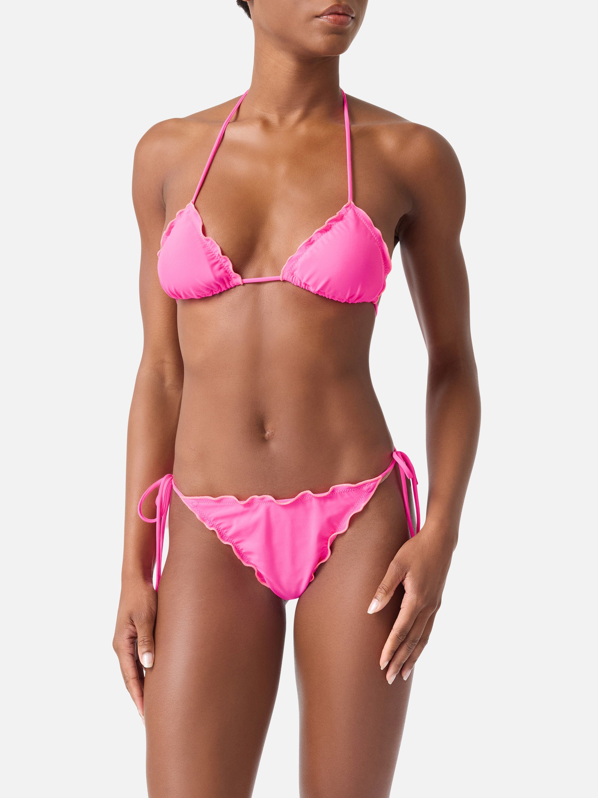 mc2-saint-barth-bikini-sagittarius-miami-triangolo-giallo-fluo image 2