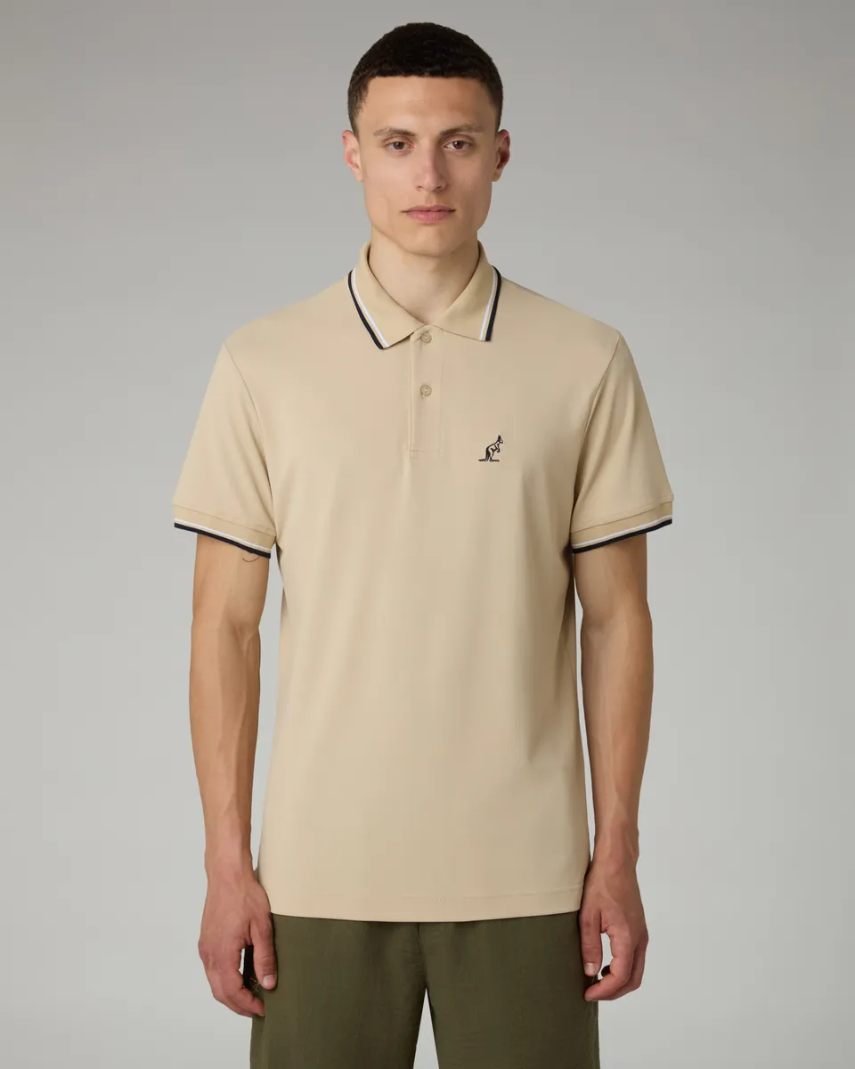 australian-2-stripes-polo-shirt-polo-tecnica-sabbia image 1