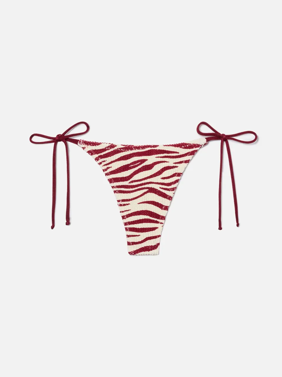 mc2-saint-barth-slip-mare-norah-perizoma-in-tessuto-crinkle-con-stampa-zebrata image 1