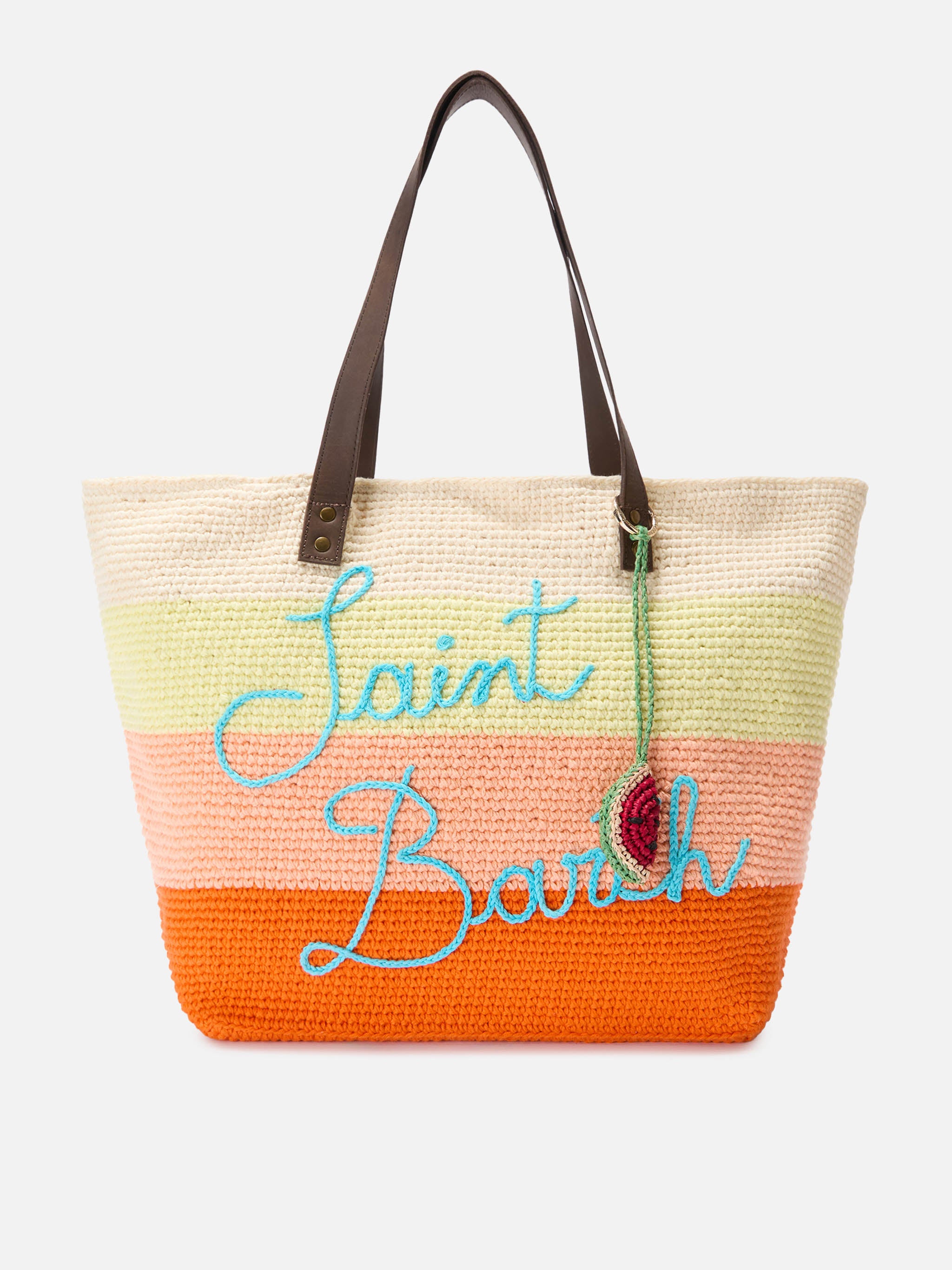 mc2-saint-barth-charm-da-borsa-a-forma-di-anguria-in-rafia image 2