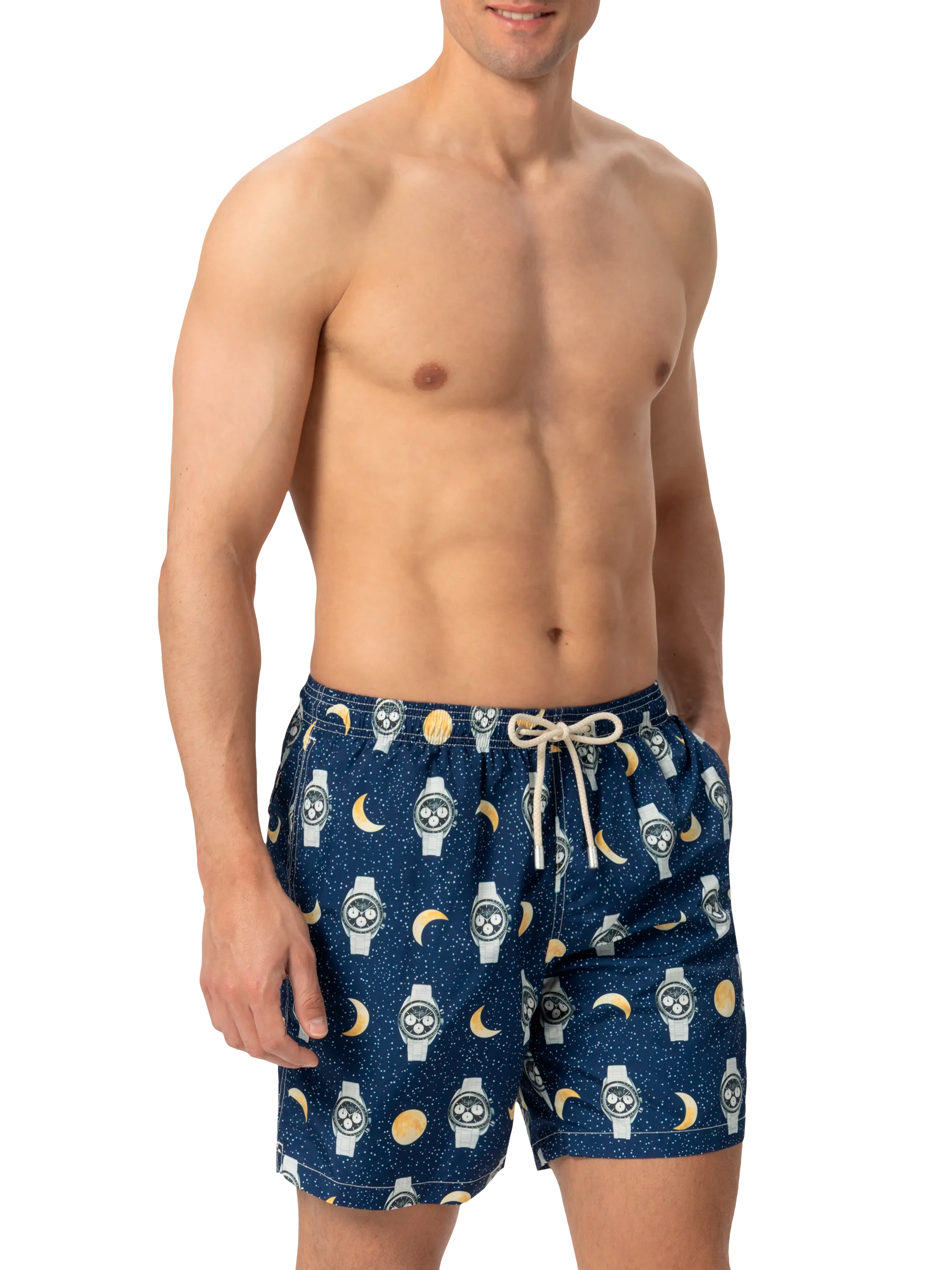 mc2-saint-barth-costume-mare-lighting-uomo-boxer-stampa-orologi-e-luna-blu image 3