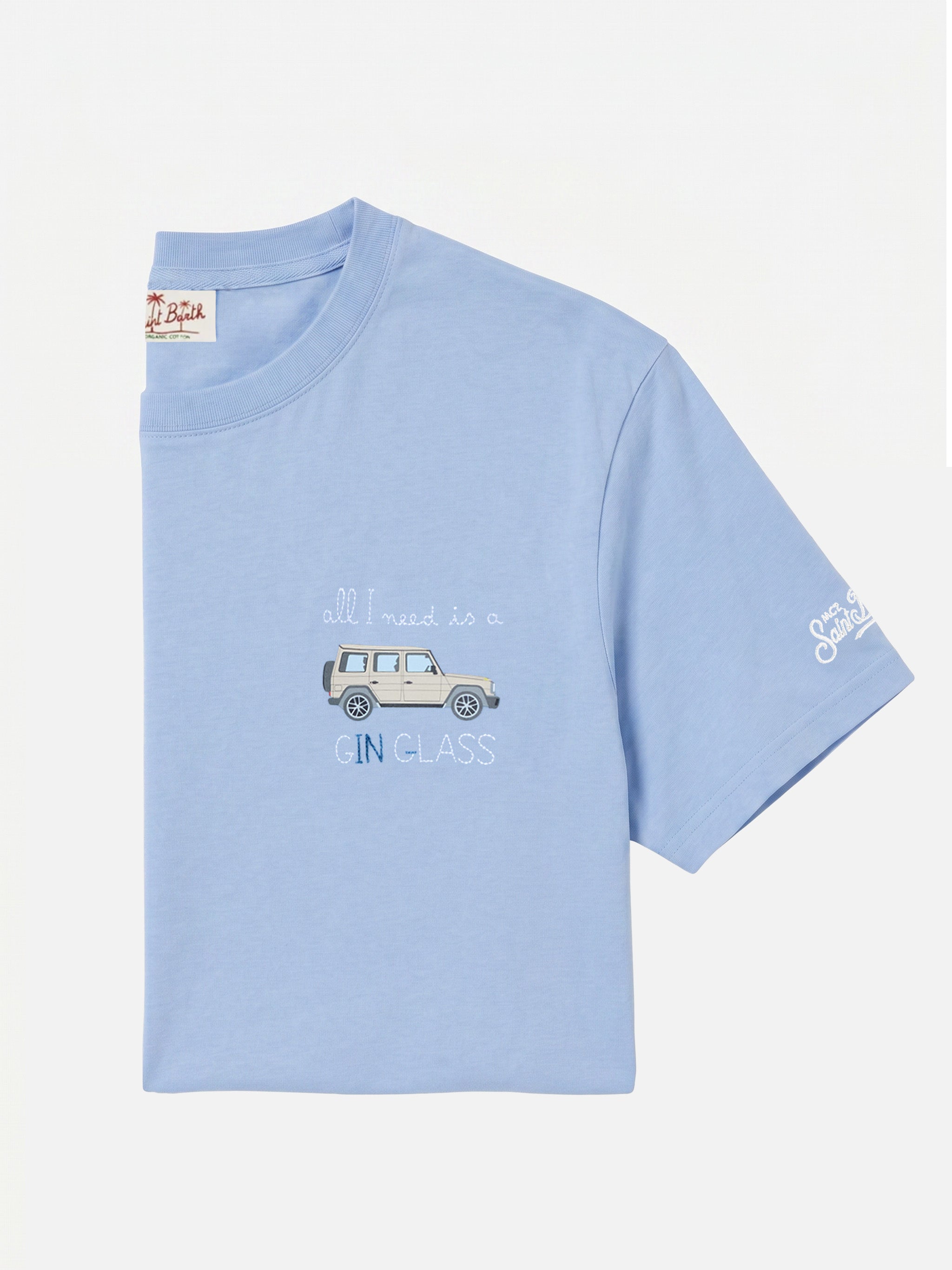 mc2-saint-barth-t-shirt-portofino-azzurro-polvere-con-ricamo-all-i-need-is-a-g-i image 1