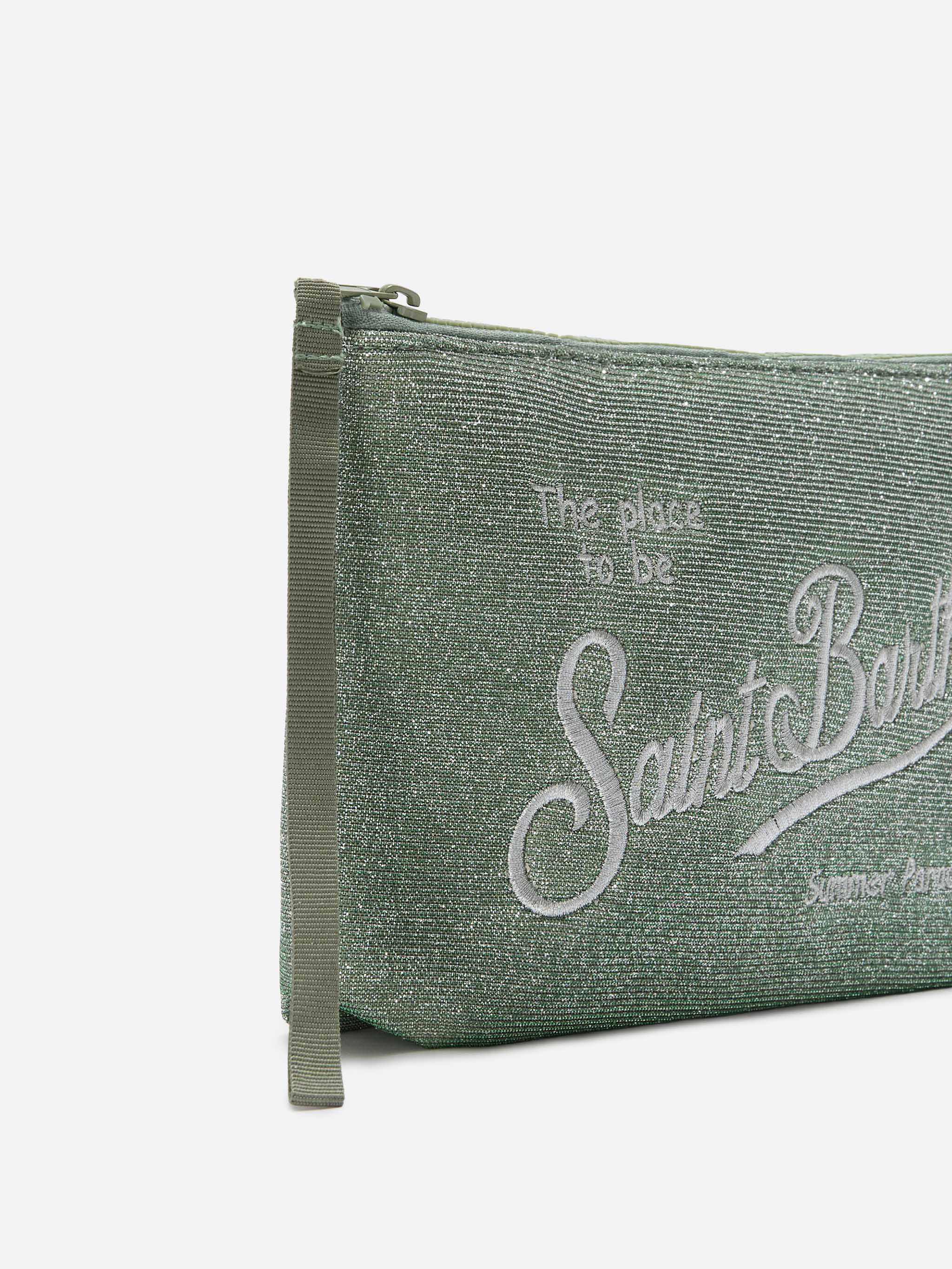 mc2-saint-barth-aline-lurex-pochette-verde-acqua-effetto-shimmer image 2