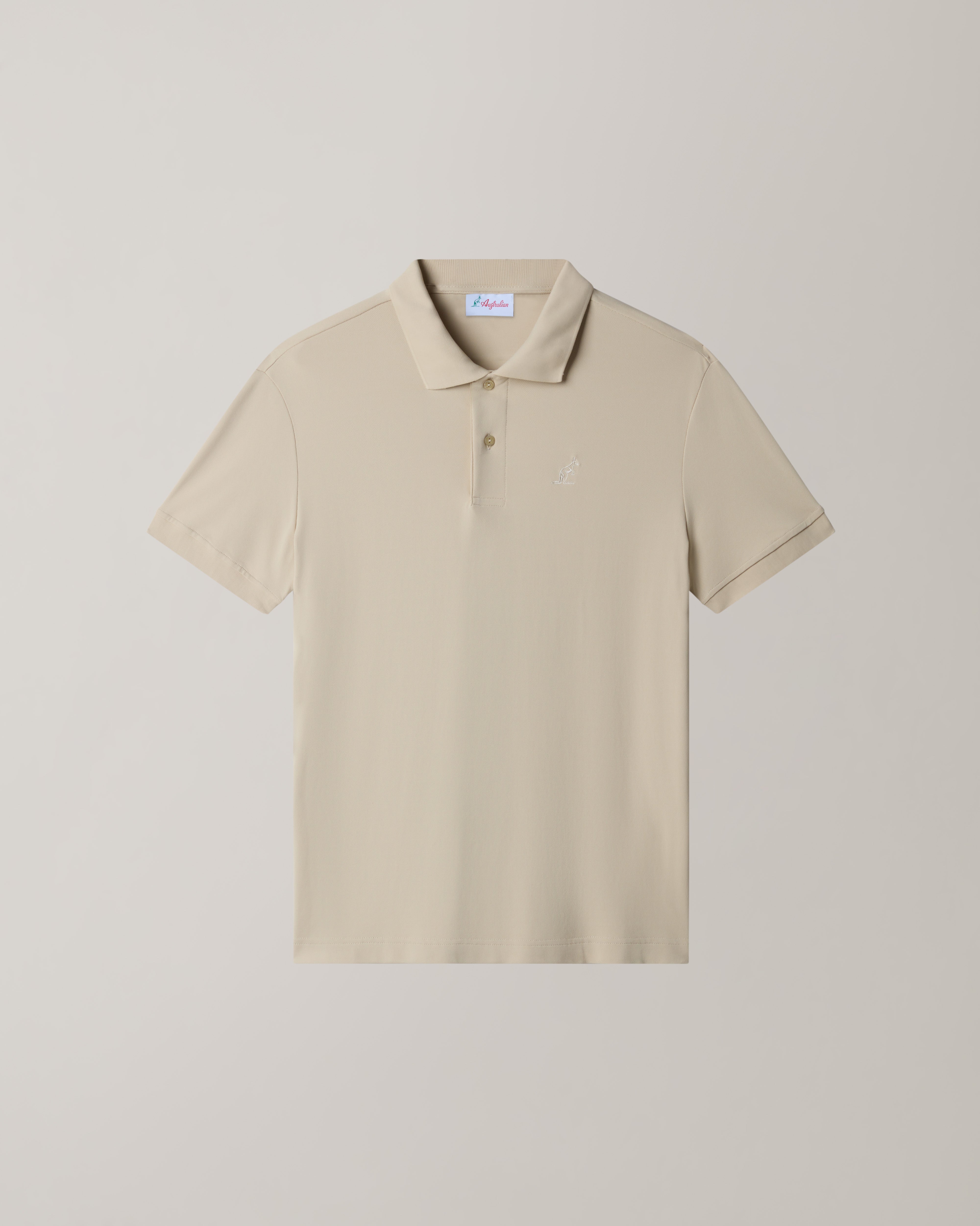 australian-essential-polo-shirt-polo-sabbia-tecnica image 1